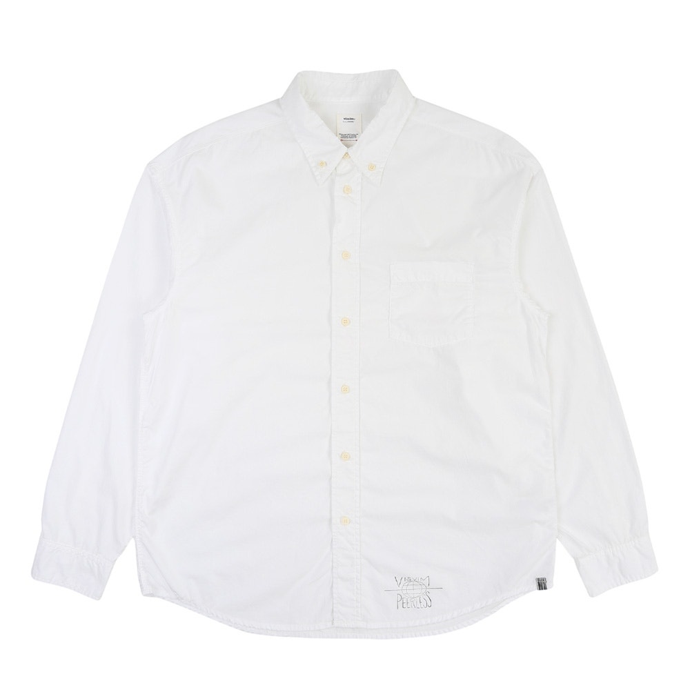 Minoka B.D L/S Shirt- White product photo