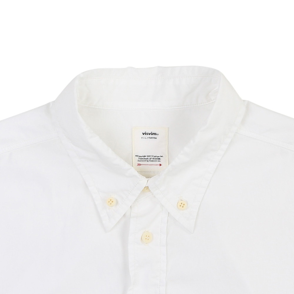 Minoka B.D L/S Shirt- White product photo