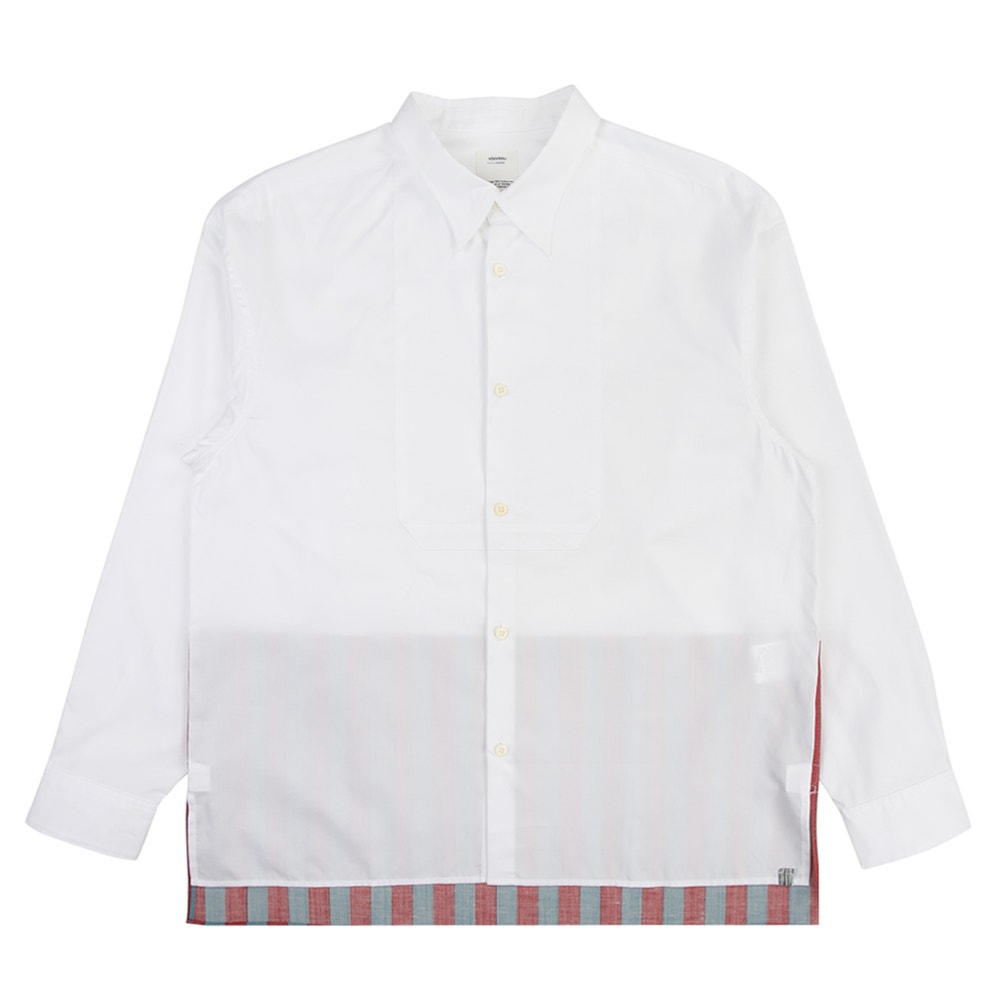 Chore Marcella L/S Stripes Shirt- White product photo