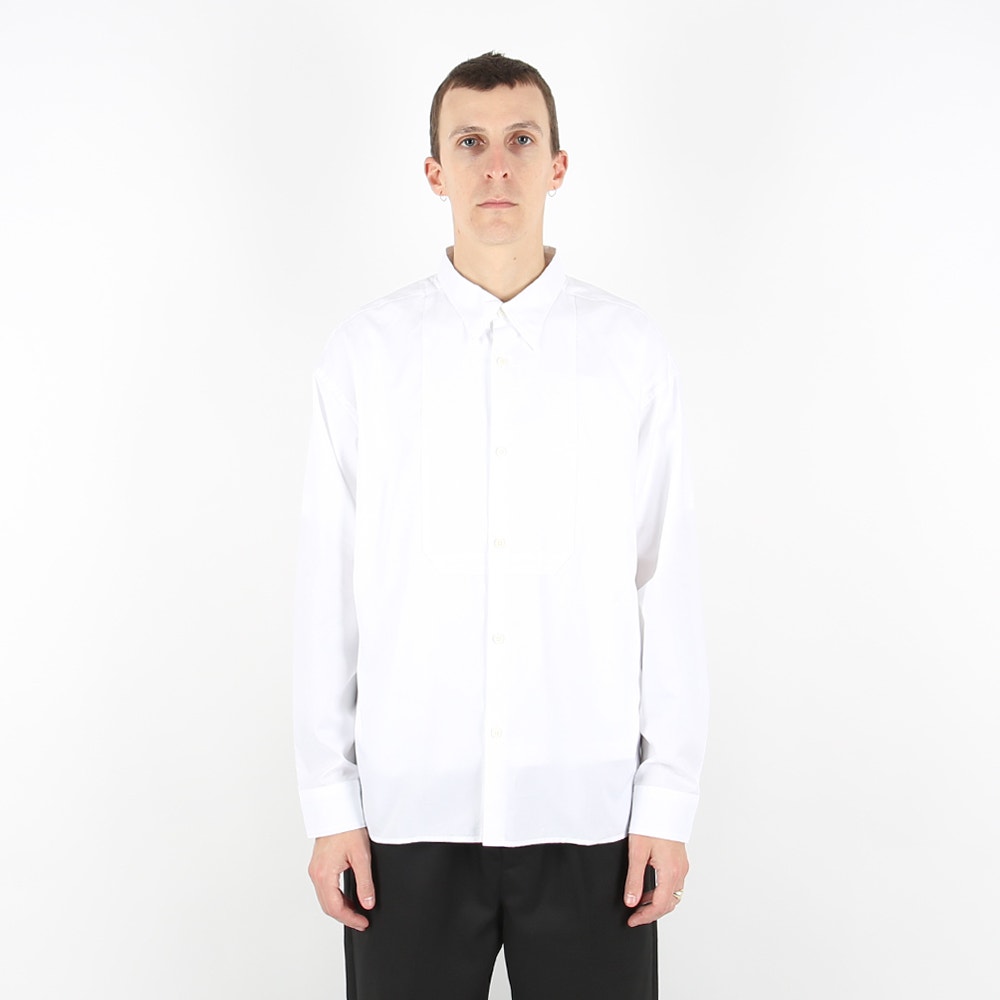 Chore Marcella L/S Stripes Shirt- White