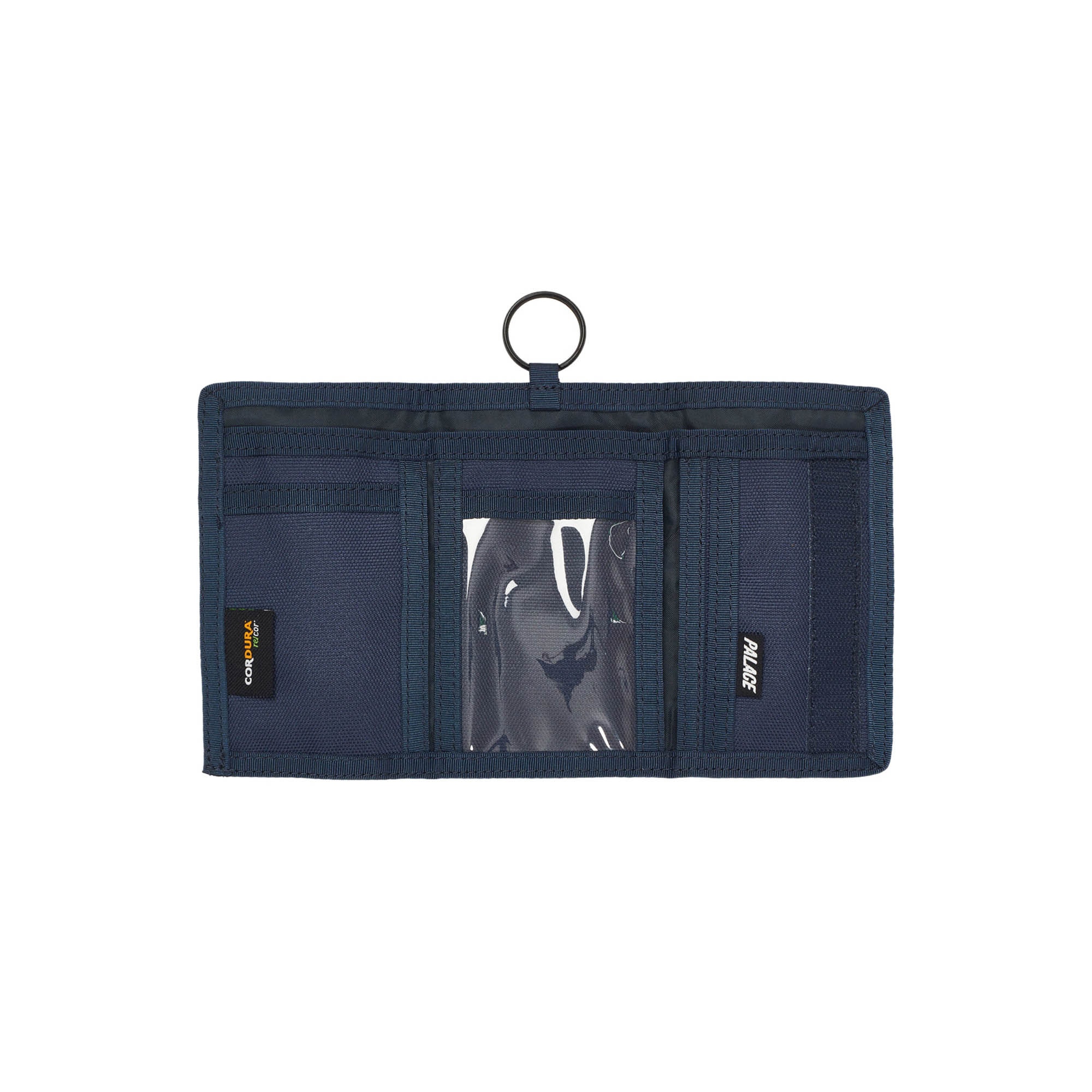 Cordura Duck Canvas Tri-Fold Wallet - Blue product photo