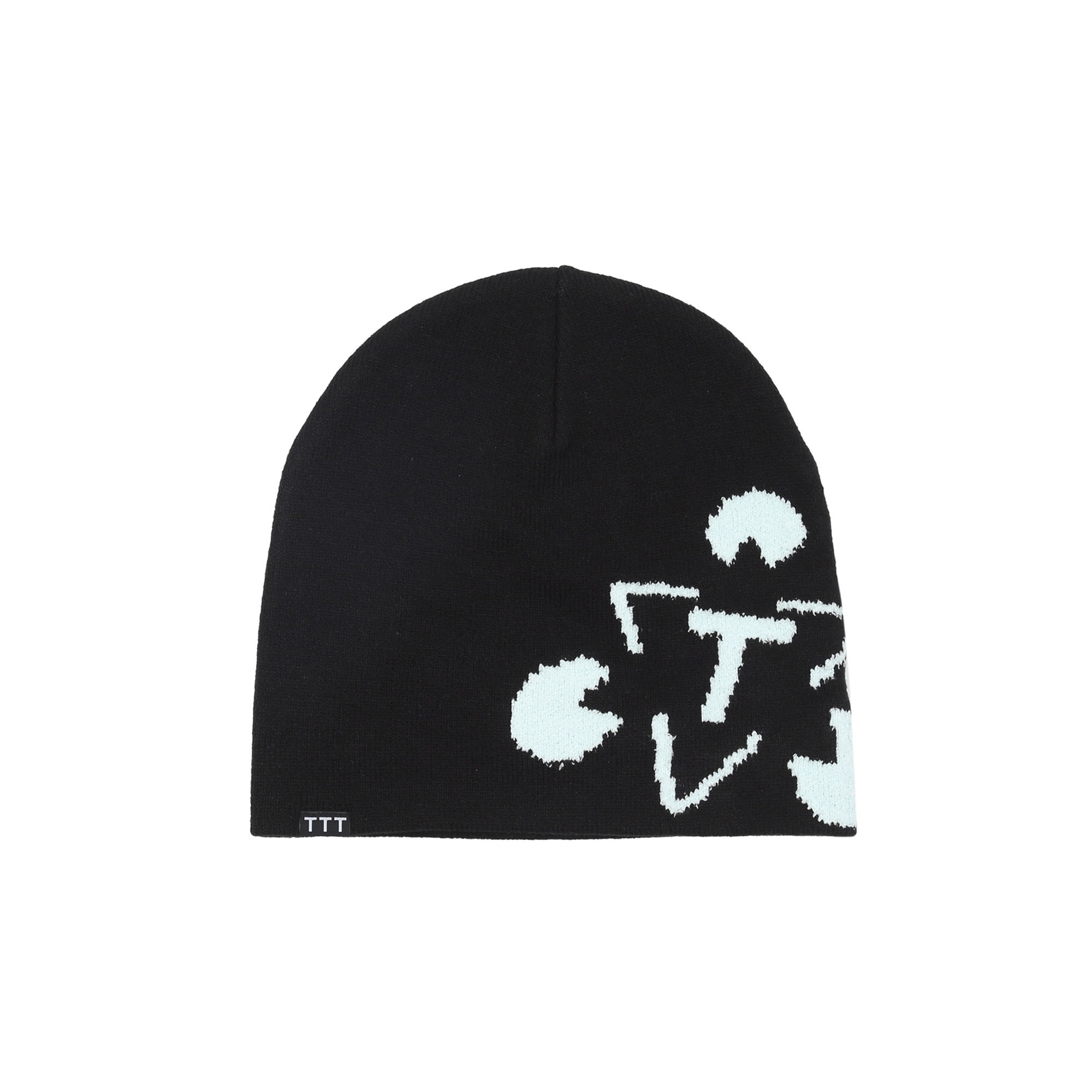 Cuff Beanie - Black/Blue product photo
