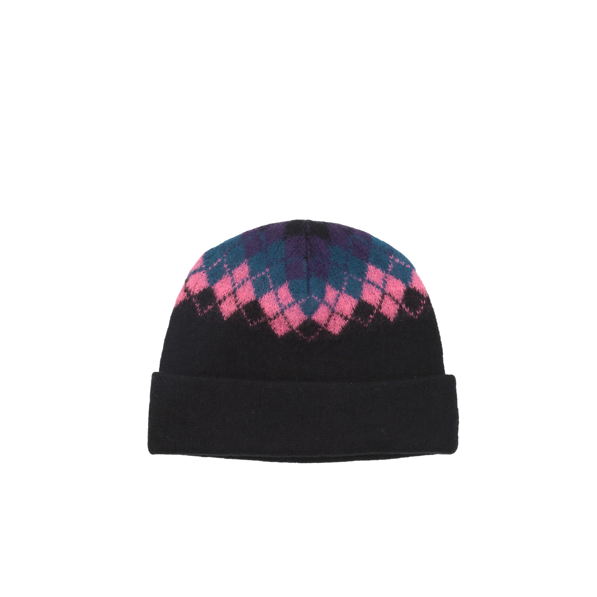Argyle Beanie - Black product photo