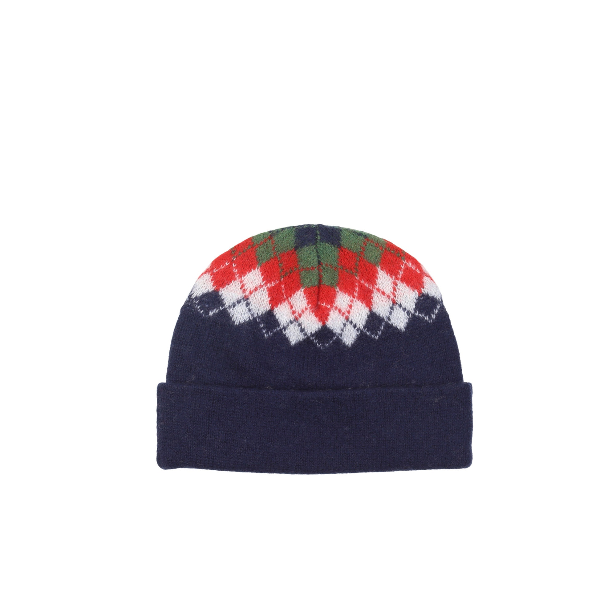 Argyle Beanie - Navy product photo