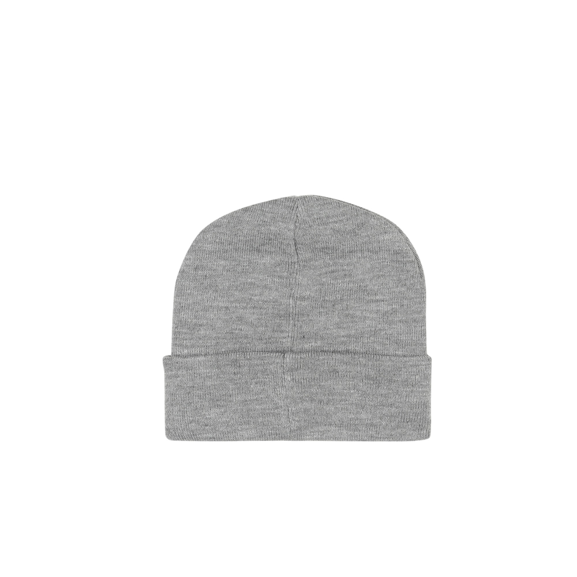 Stamp Cuff Beanie - Grey product photo