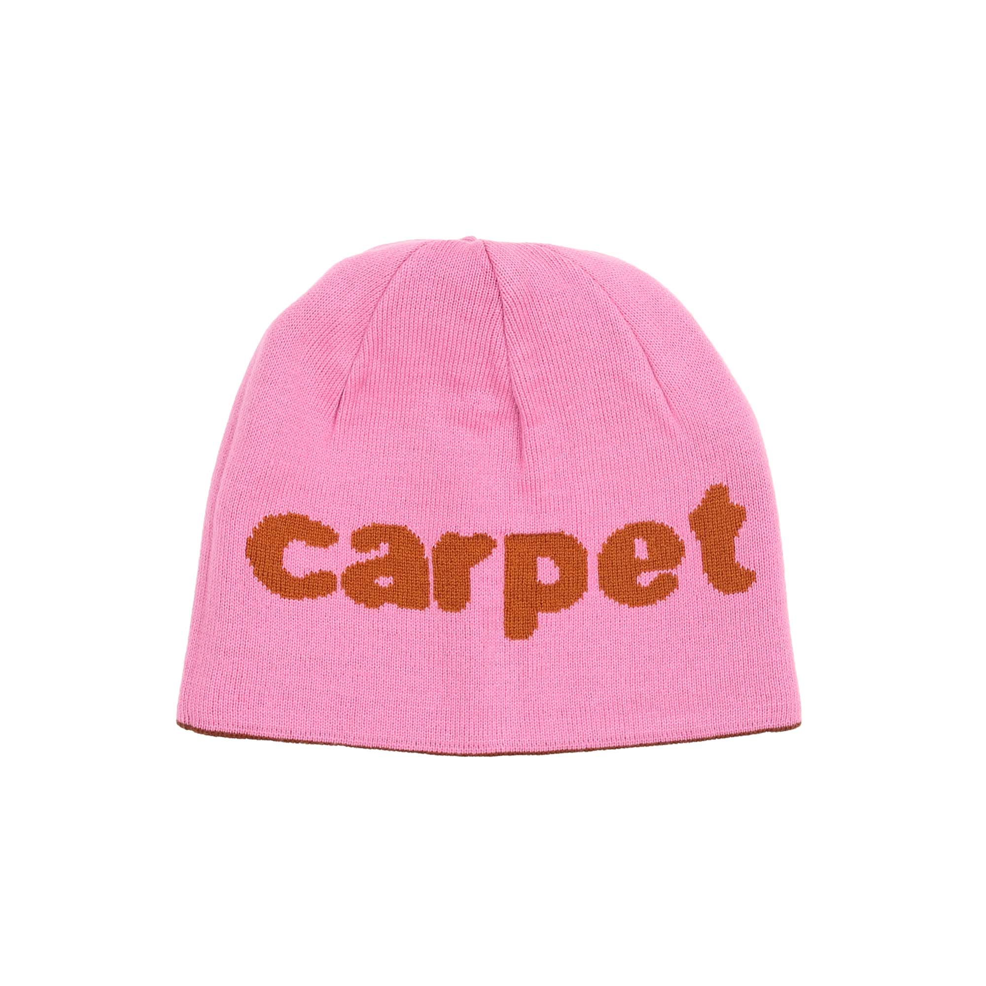 Reversible Beanie- Brown/Pink product photo