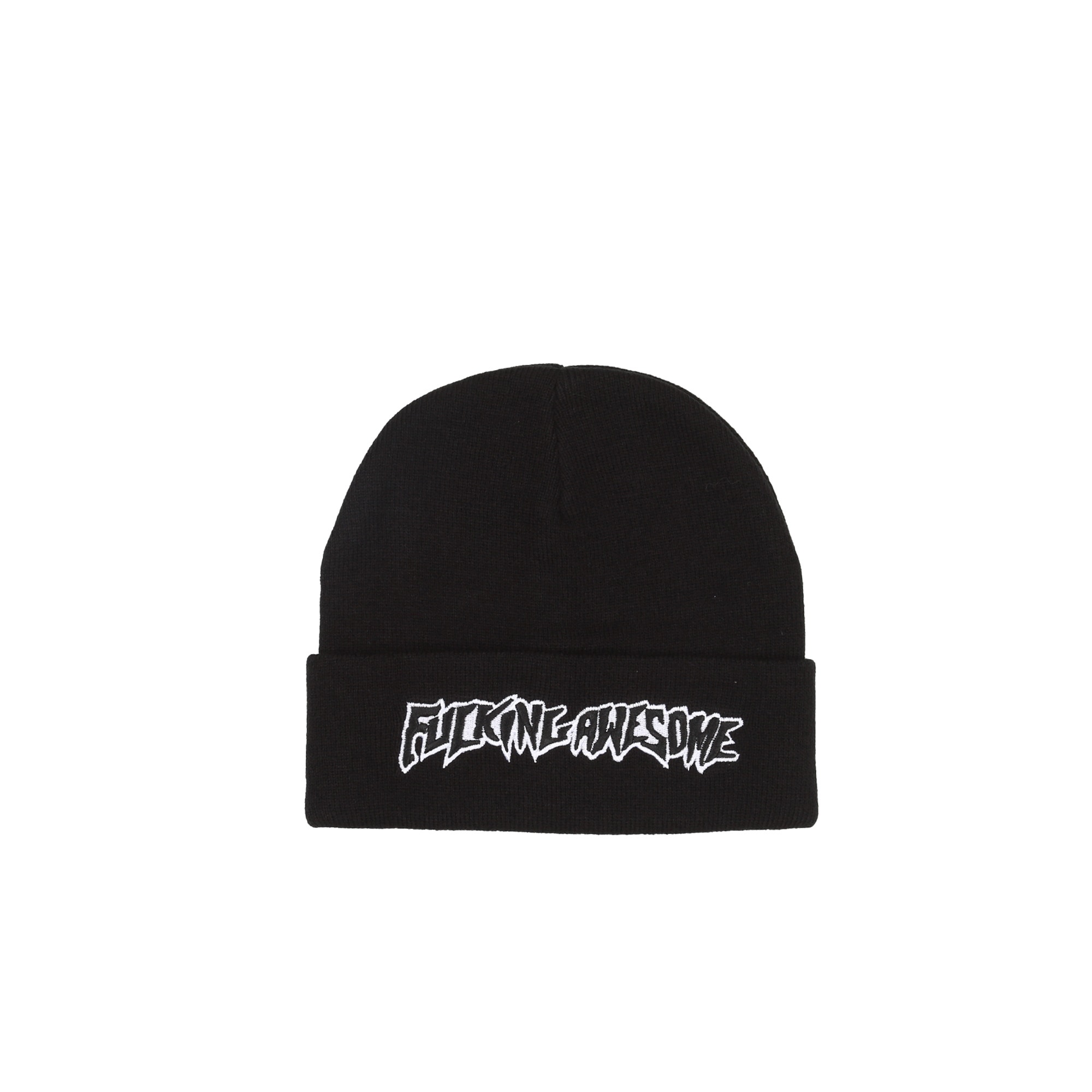 Stamp Cuff Beanie - Black product photo