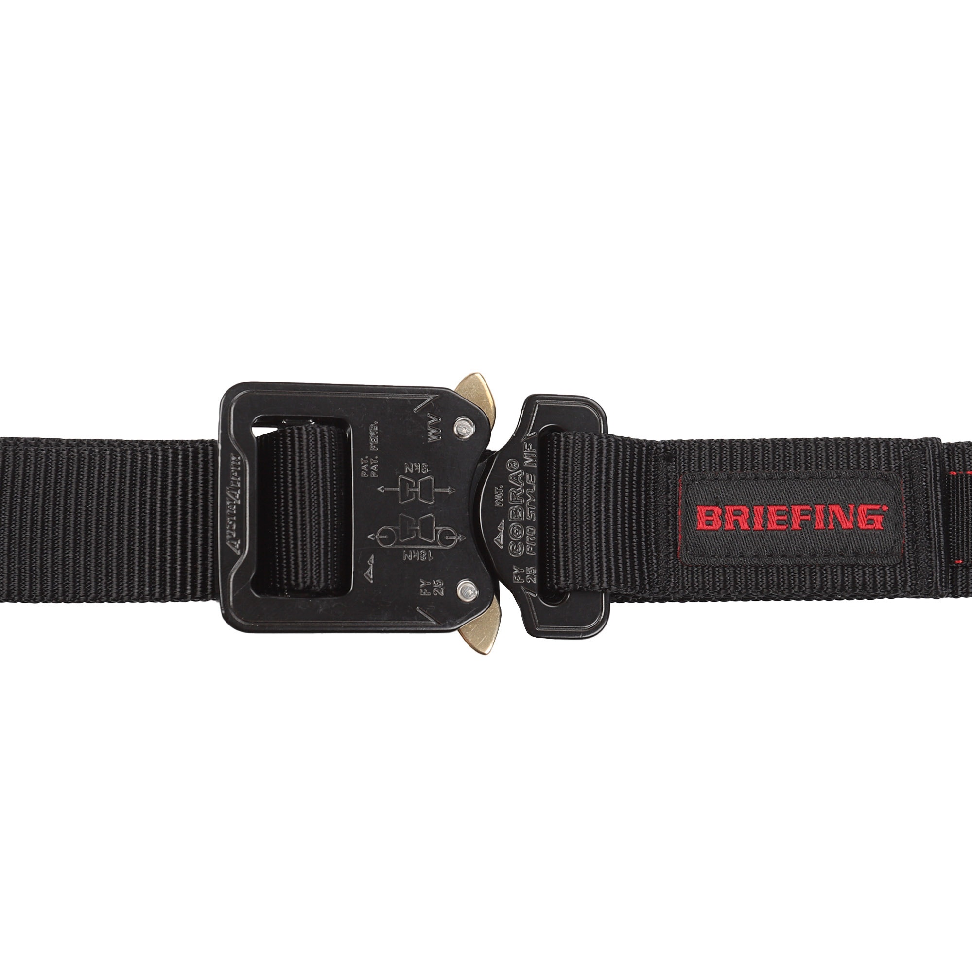 Nylon Tape Belt - Black product photo