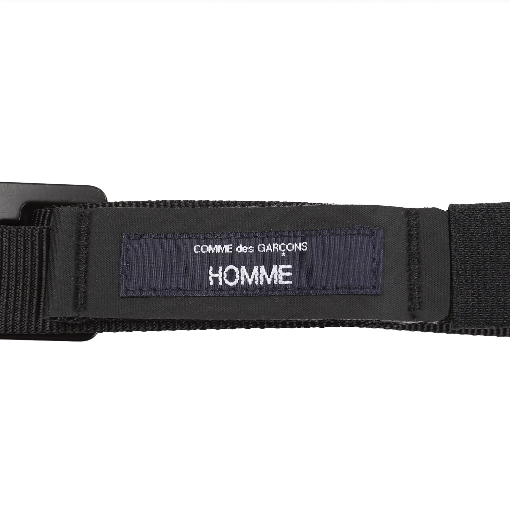 Nylon Tape Belt - Black product photo