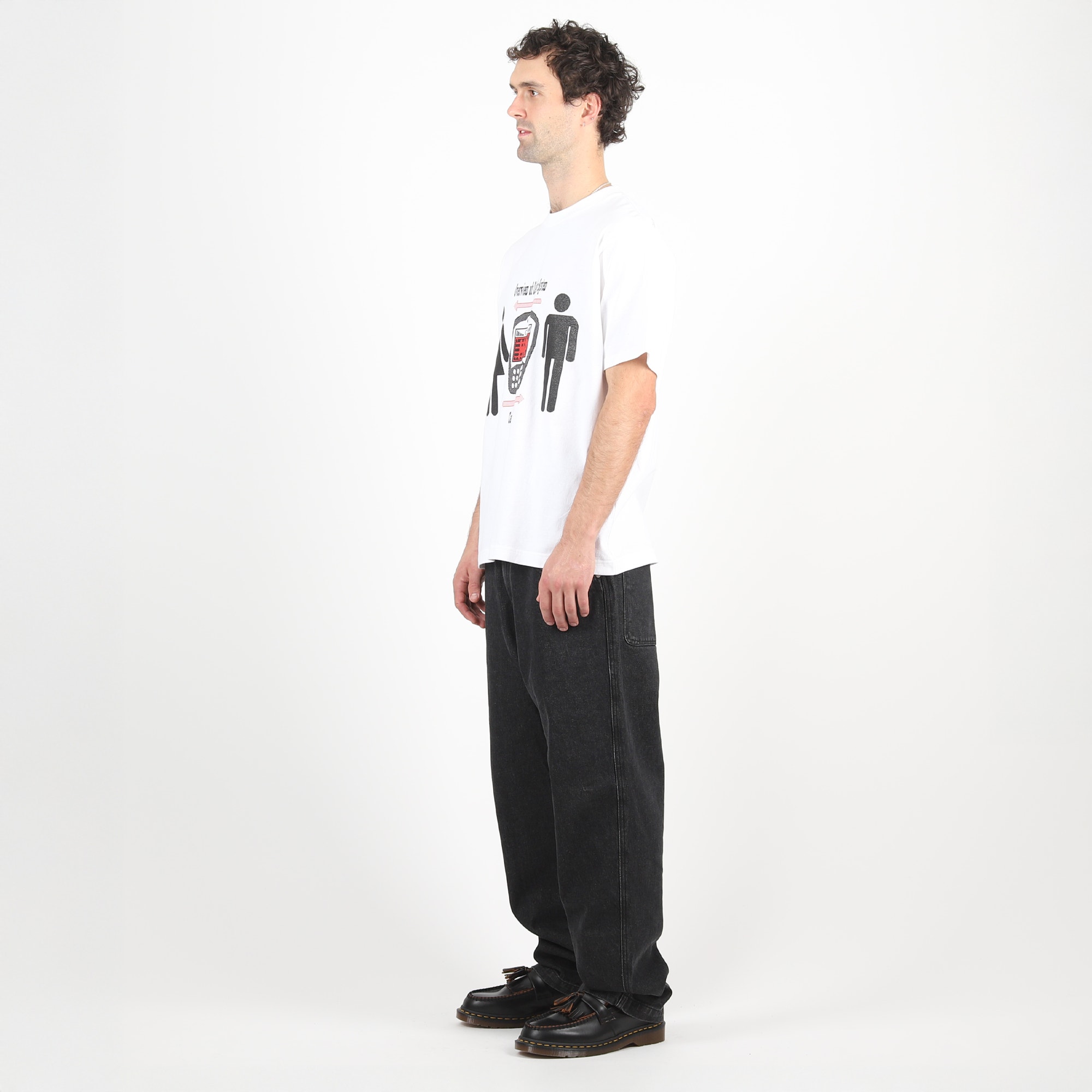 Cellular System T-Shirt - White product photo