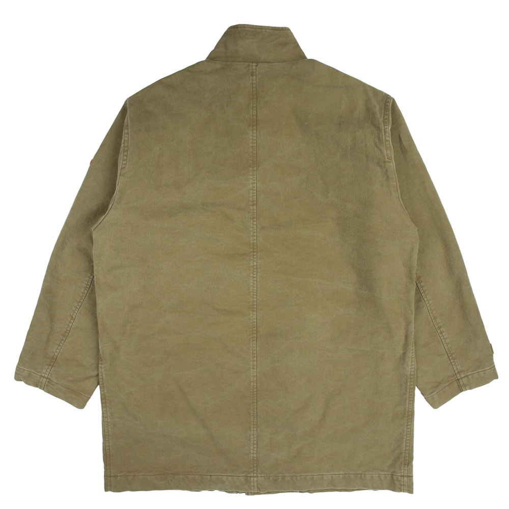 Fly Flap Zip Jacket- Khaki product photo