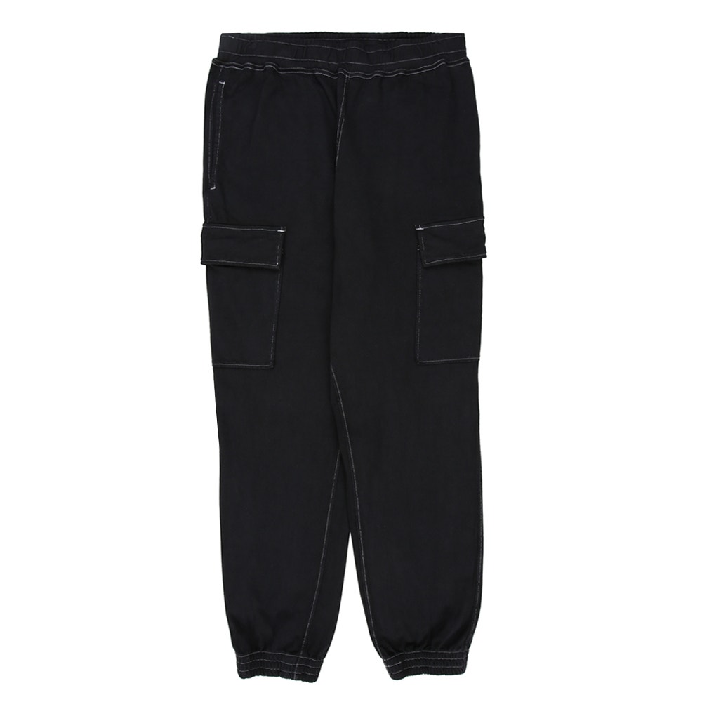 Overdye Light Jog Pants- Black