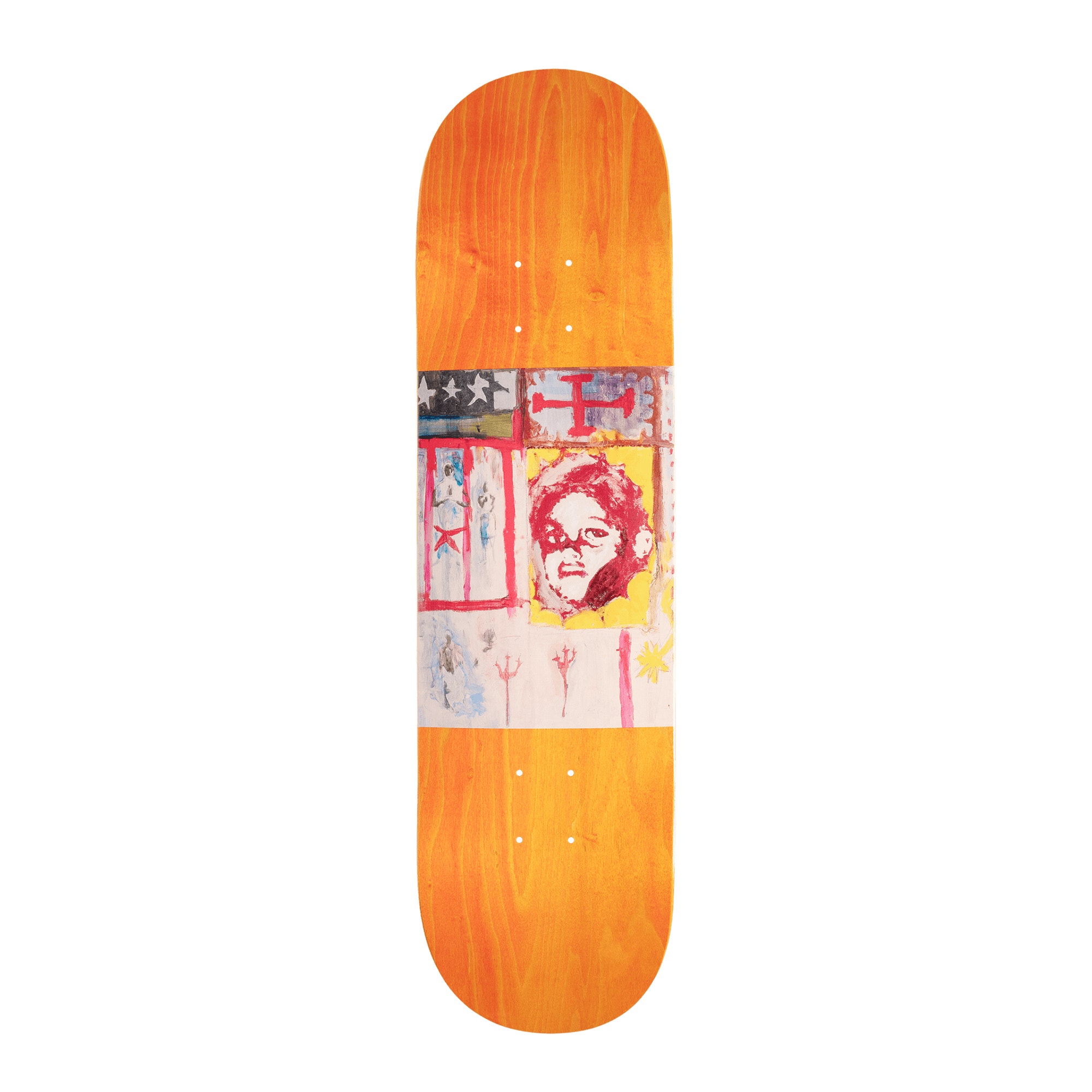 Troy Gipson Pro Deck - Inset Orange product photo
