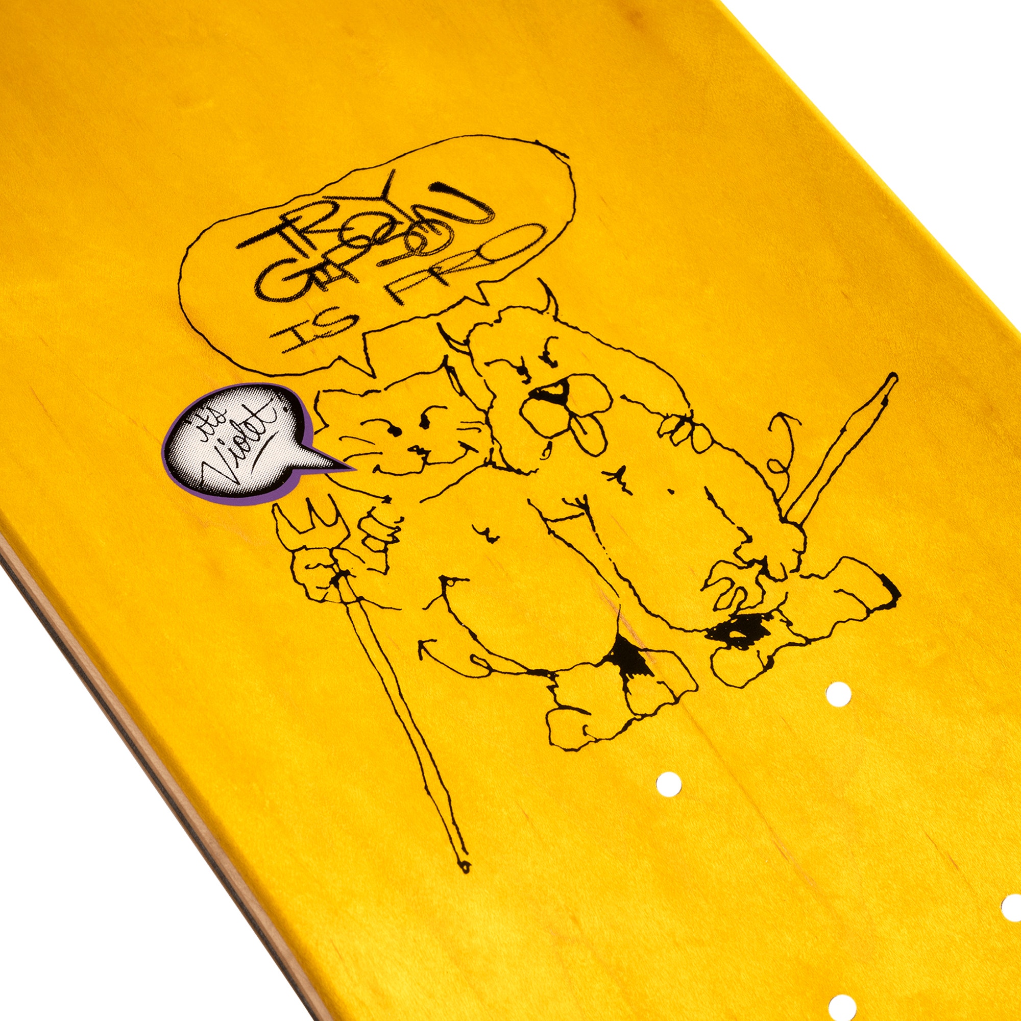Troy Gipson Pro Deck - Inset Orange product photo