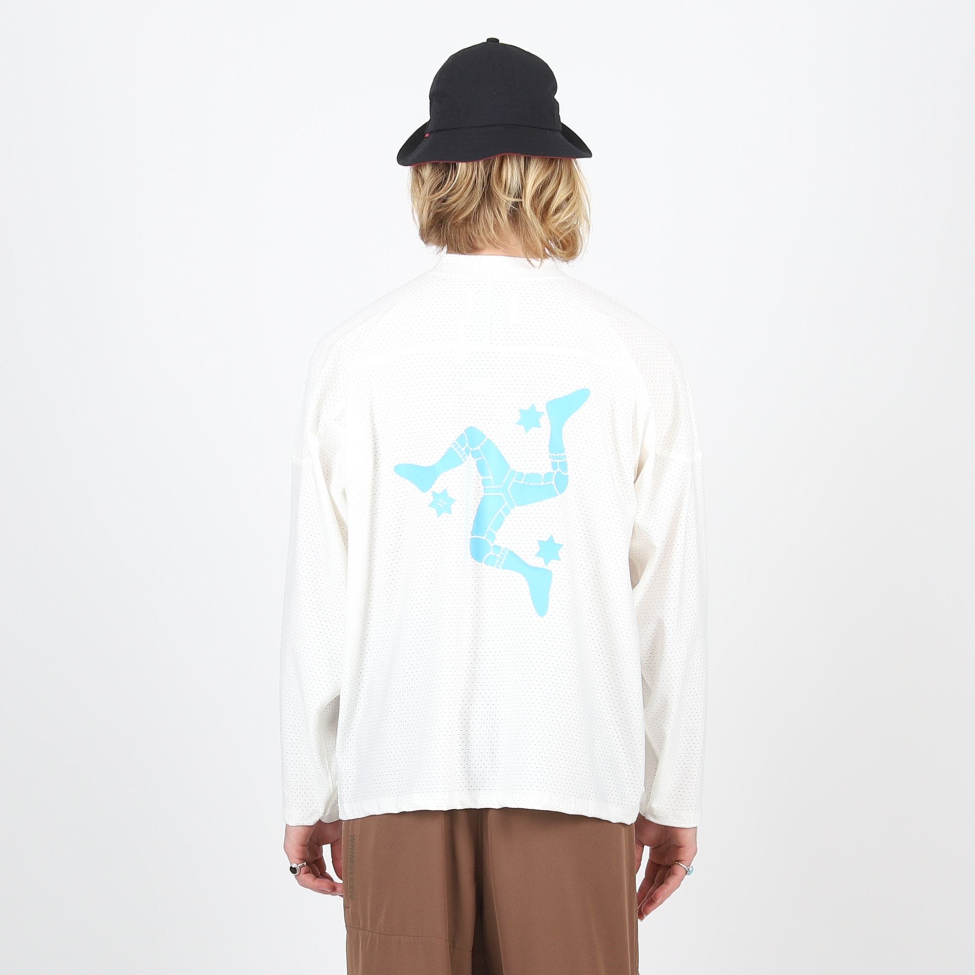 Mesh Hockey Top - White product photo