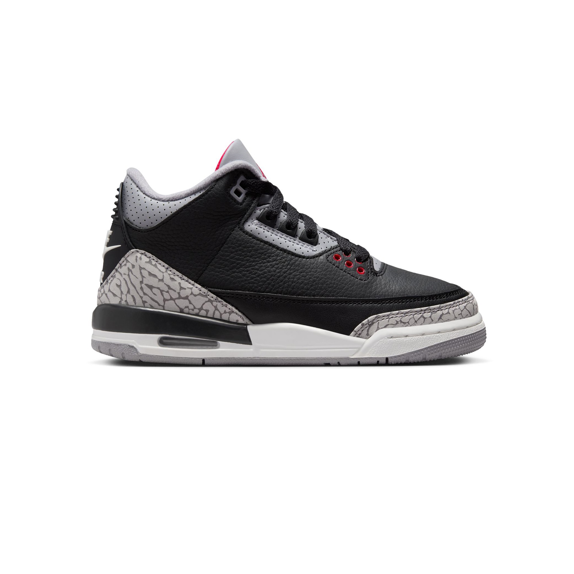 Air Jordan 3 Retro GS - Black/Fire Red product photo