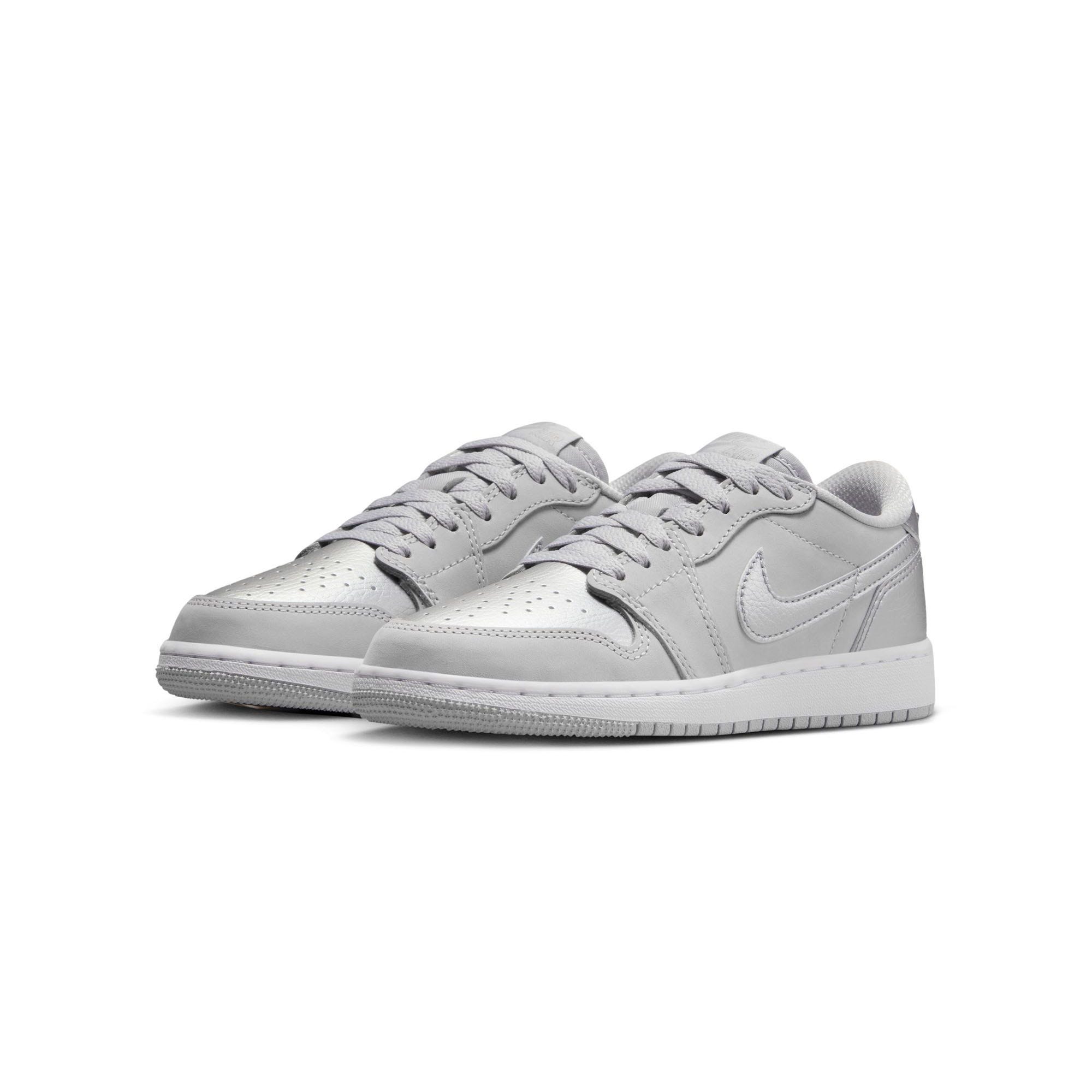 Air Jordan 1 Low OG GS Natural Grey Silver