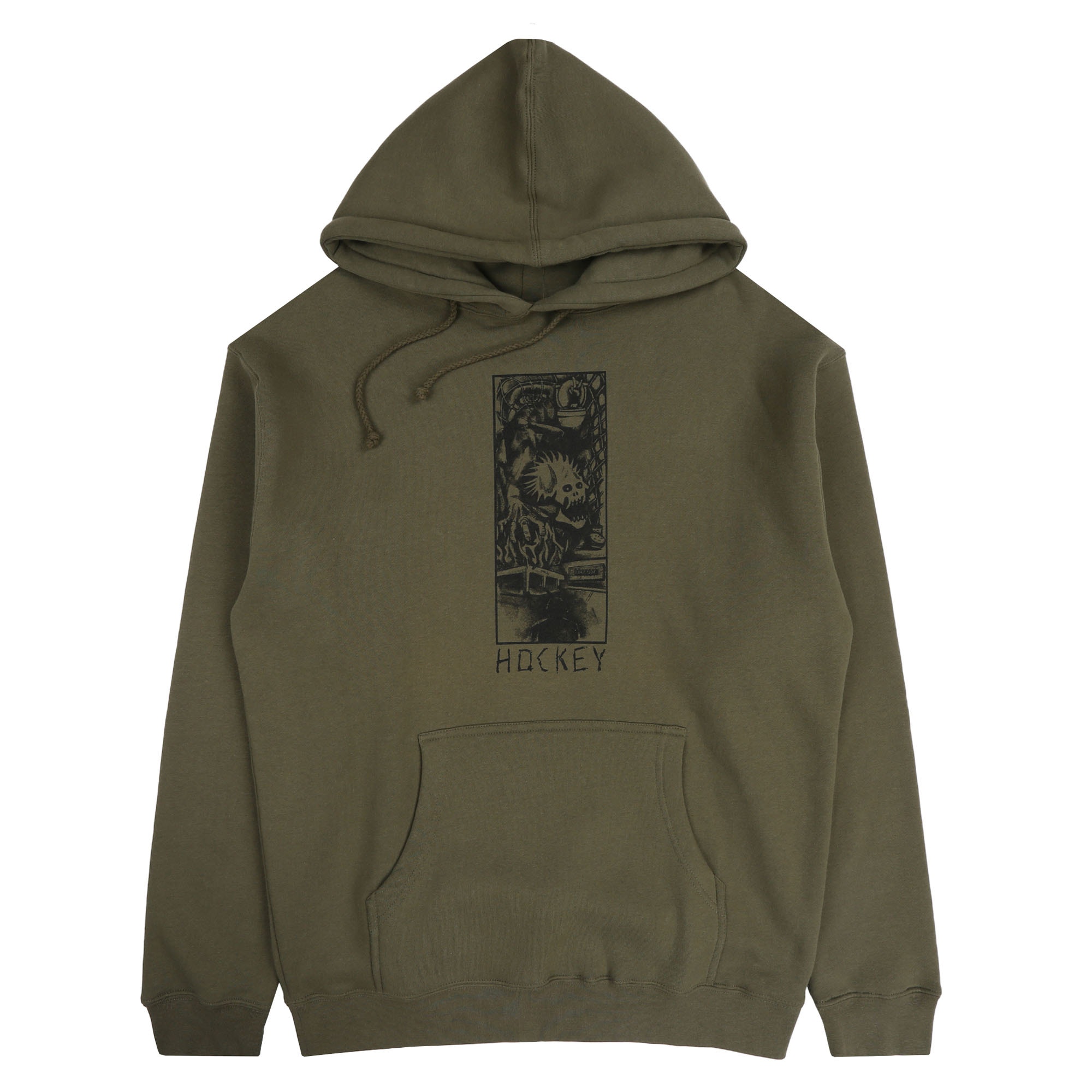 Diego Todd Mere Mortal Hoodie - Army product photo