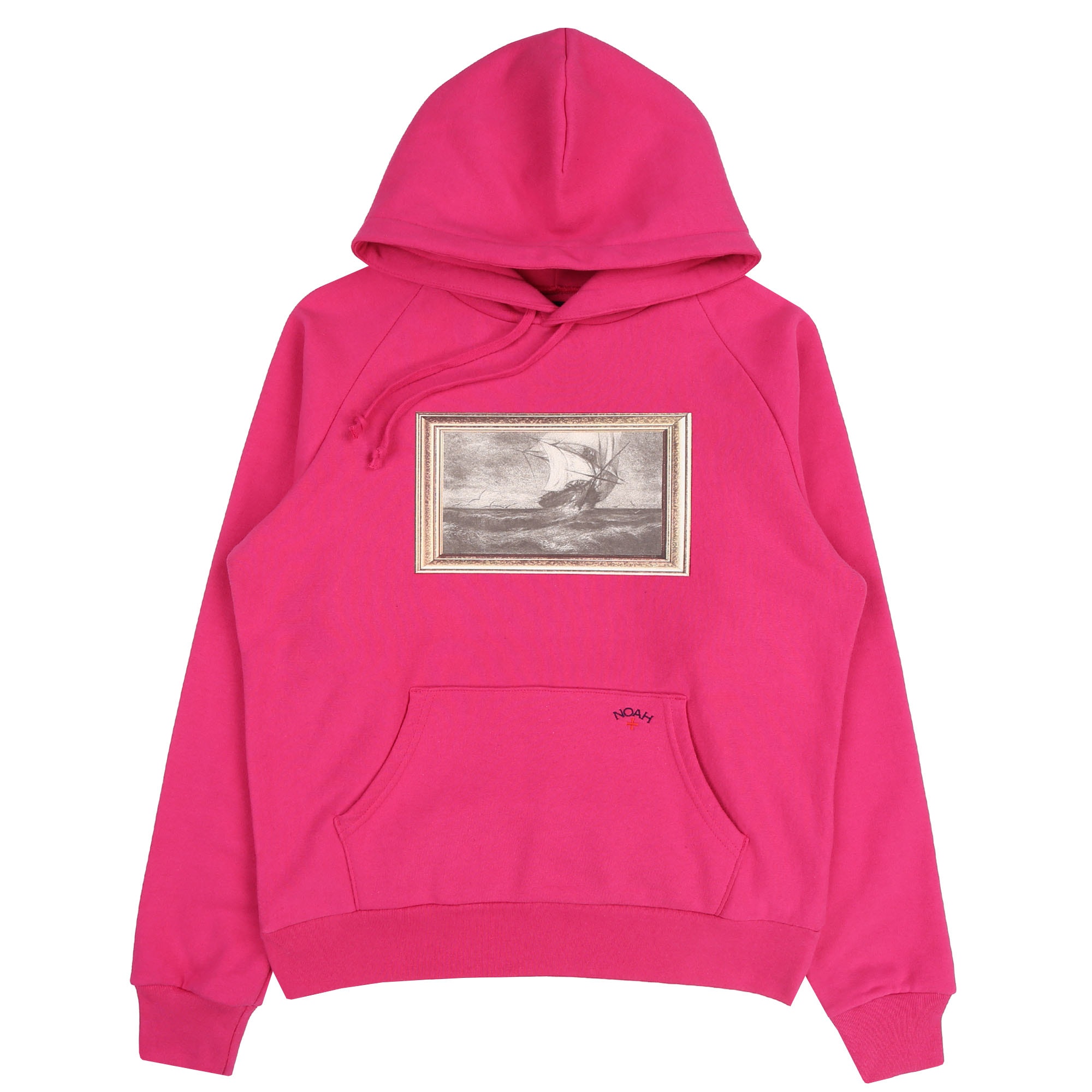 Noah x The Cure Raglan Hoodie - Pink product photo
