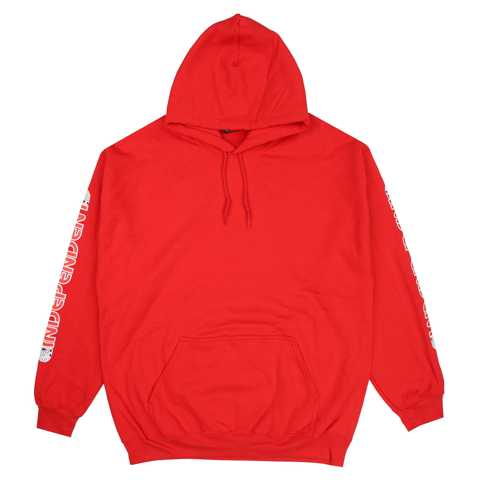 Half Mask Indy Hoodie - Red product photo
