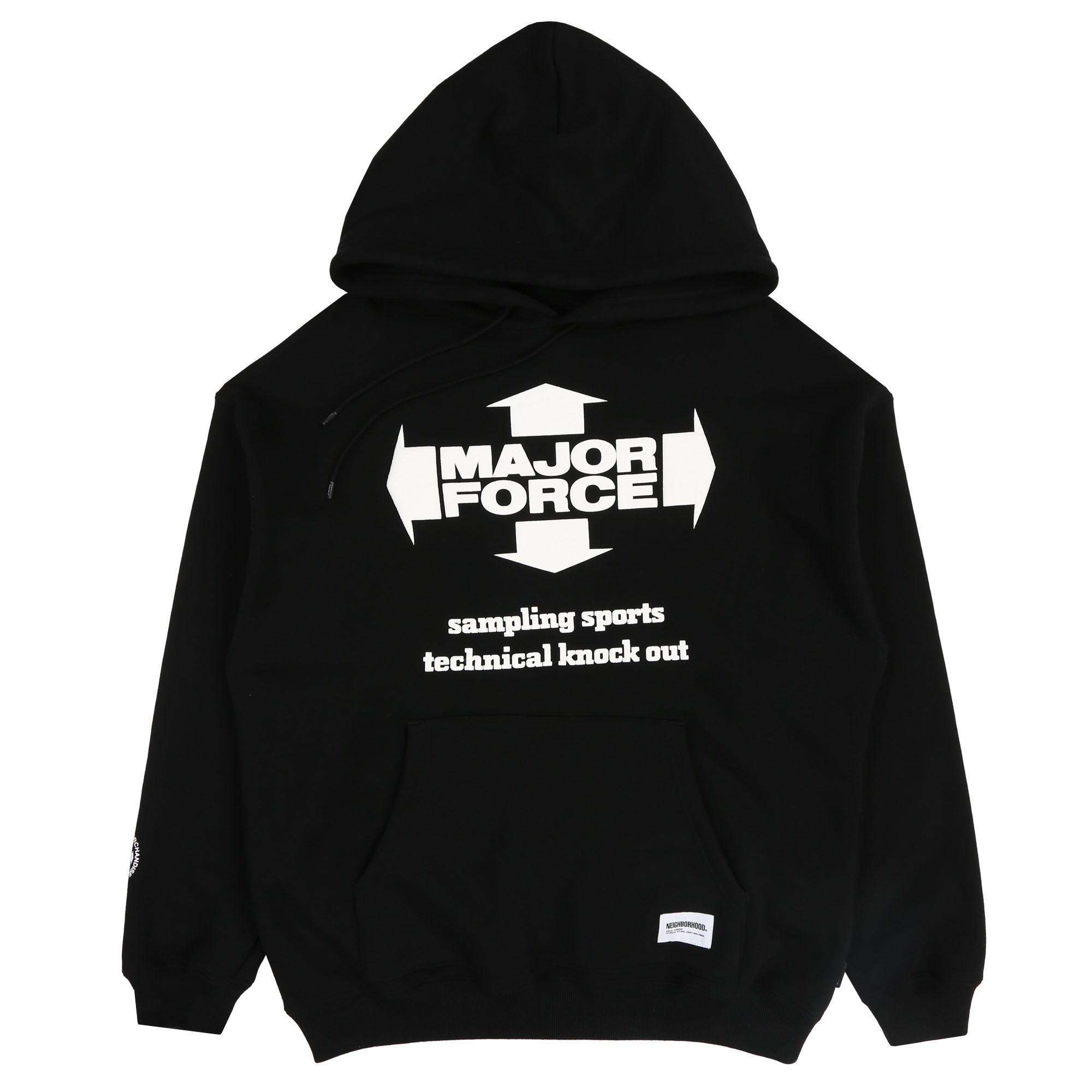 NH x Major Force LS Sweatparka - Black product photo