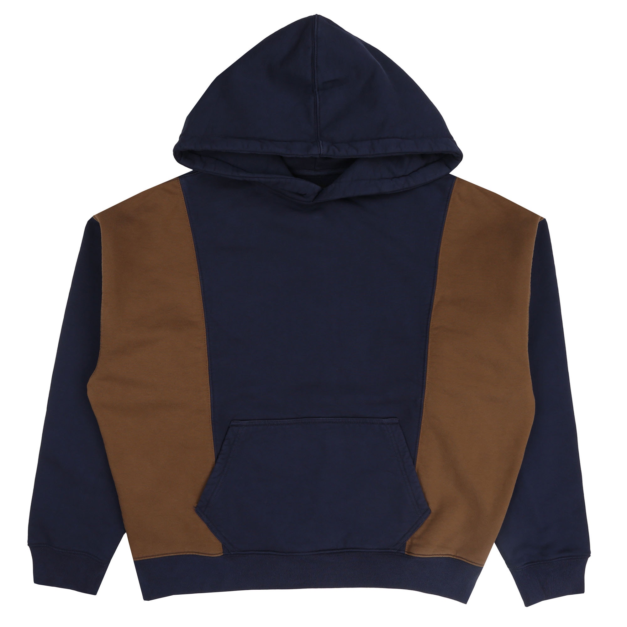 Mendoza Cropped Hooded Sweatshirt - Navy product photo
