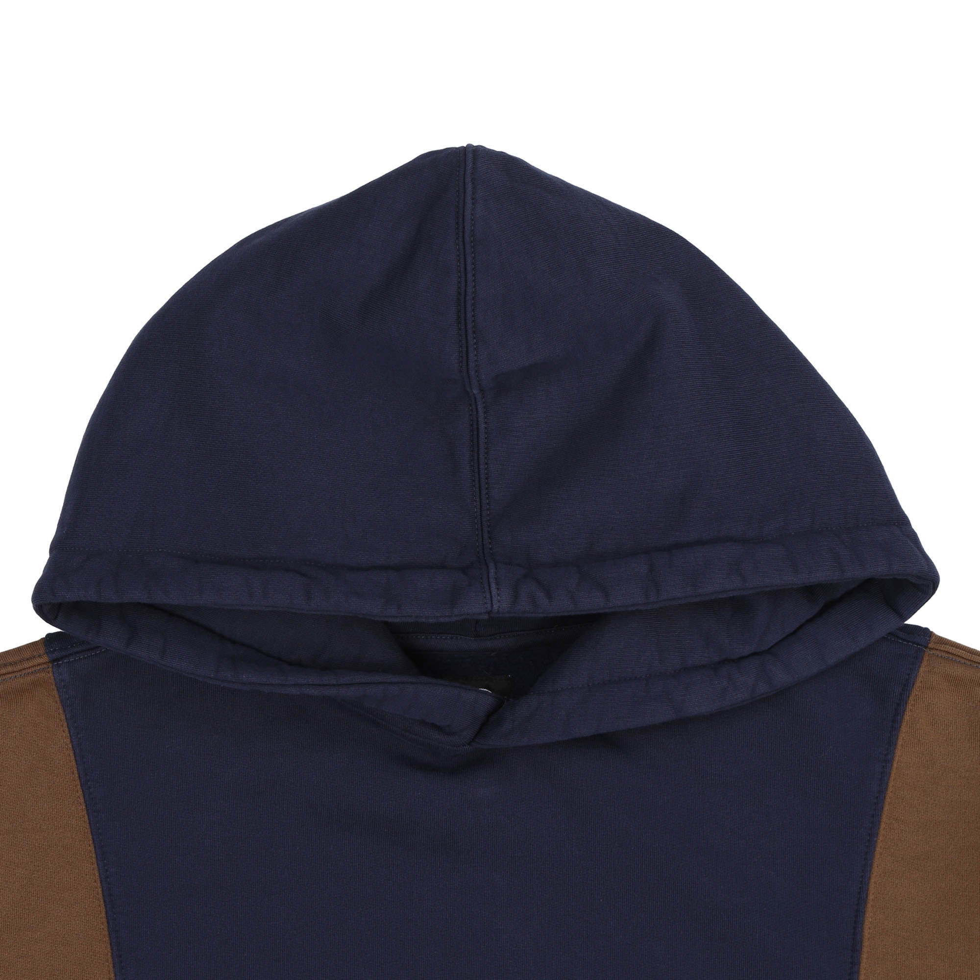 Mendoza Cropped Hooded Sweatshirt - Navy product photo