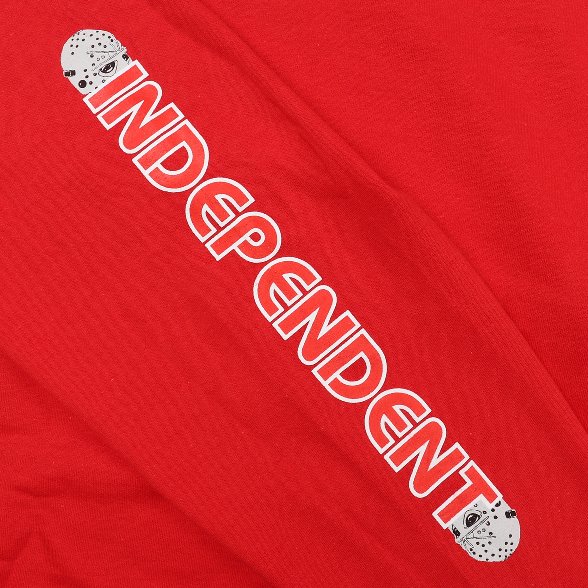Half Mask Indy Hoodie - Red product photo