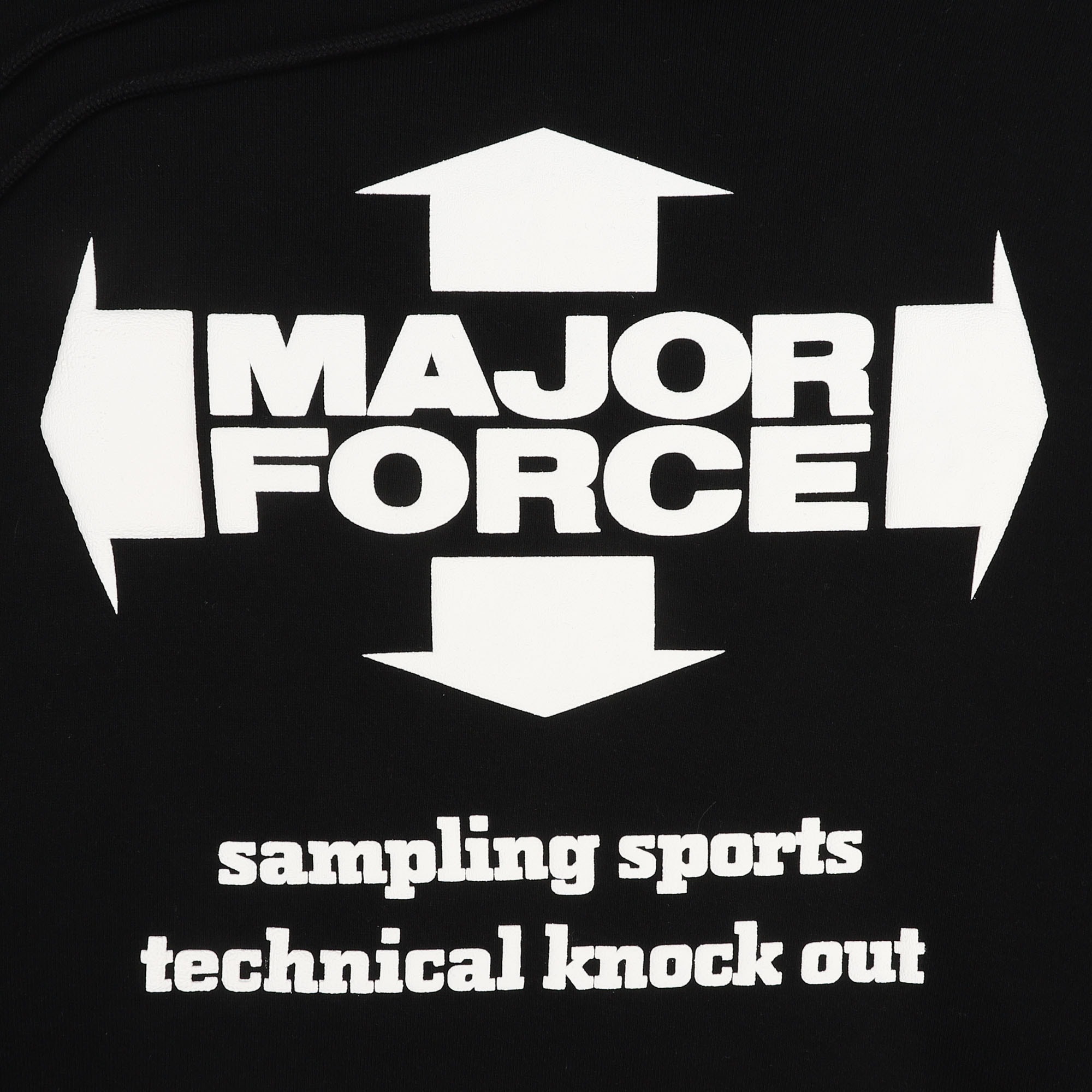 NH x Major Force LS Sweatparka - Black product photo