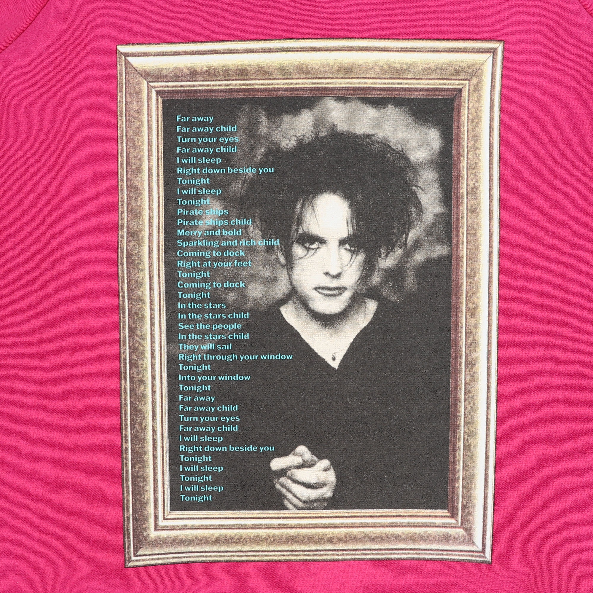 Noah x The Cure Raglan Hoodie - Pink product photo