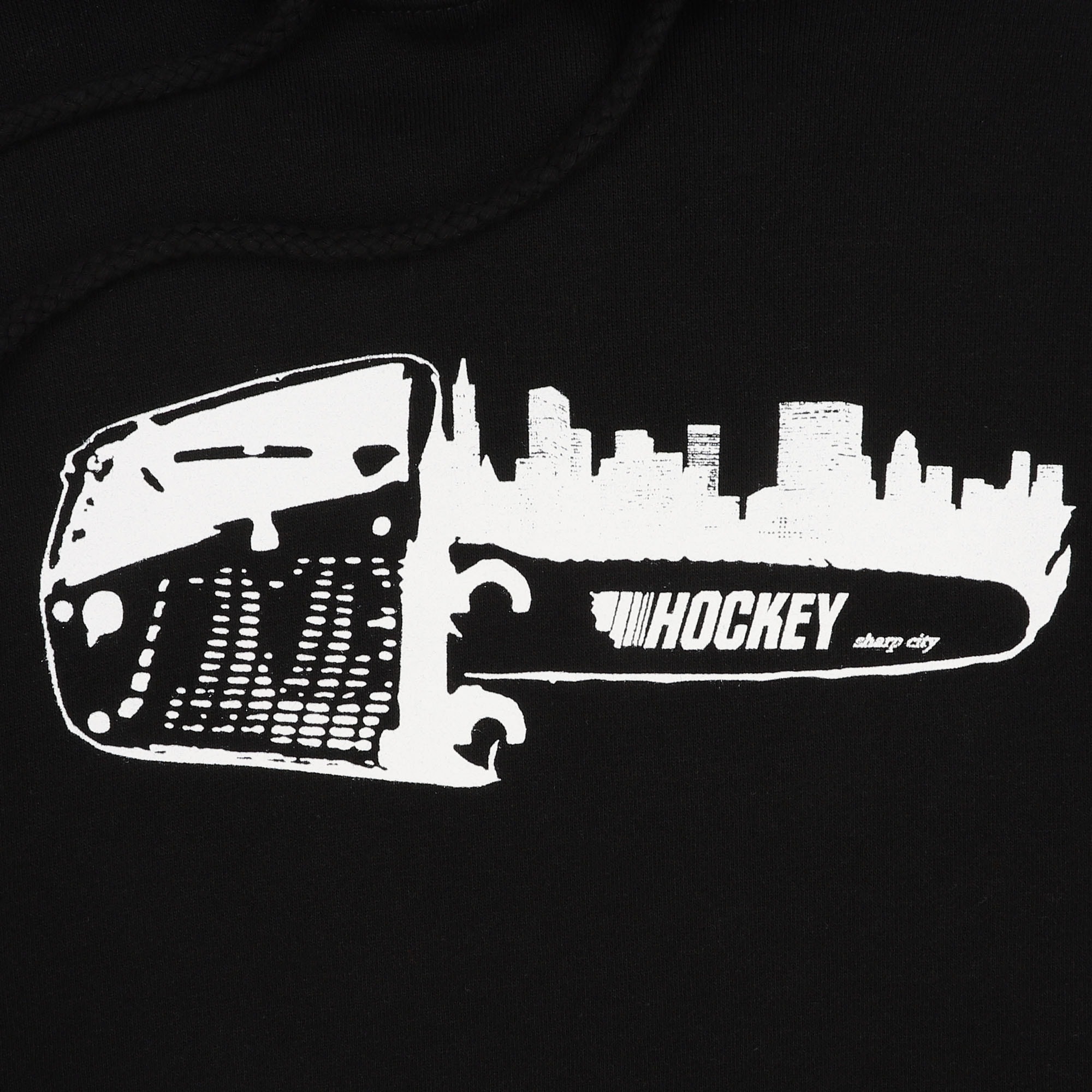 Sharp City Hoodie - Black product photo