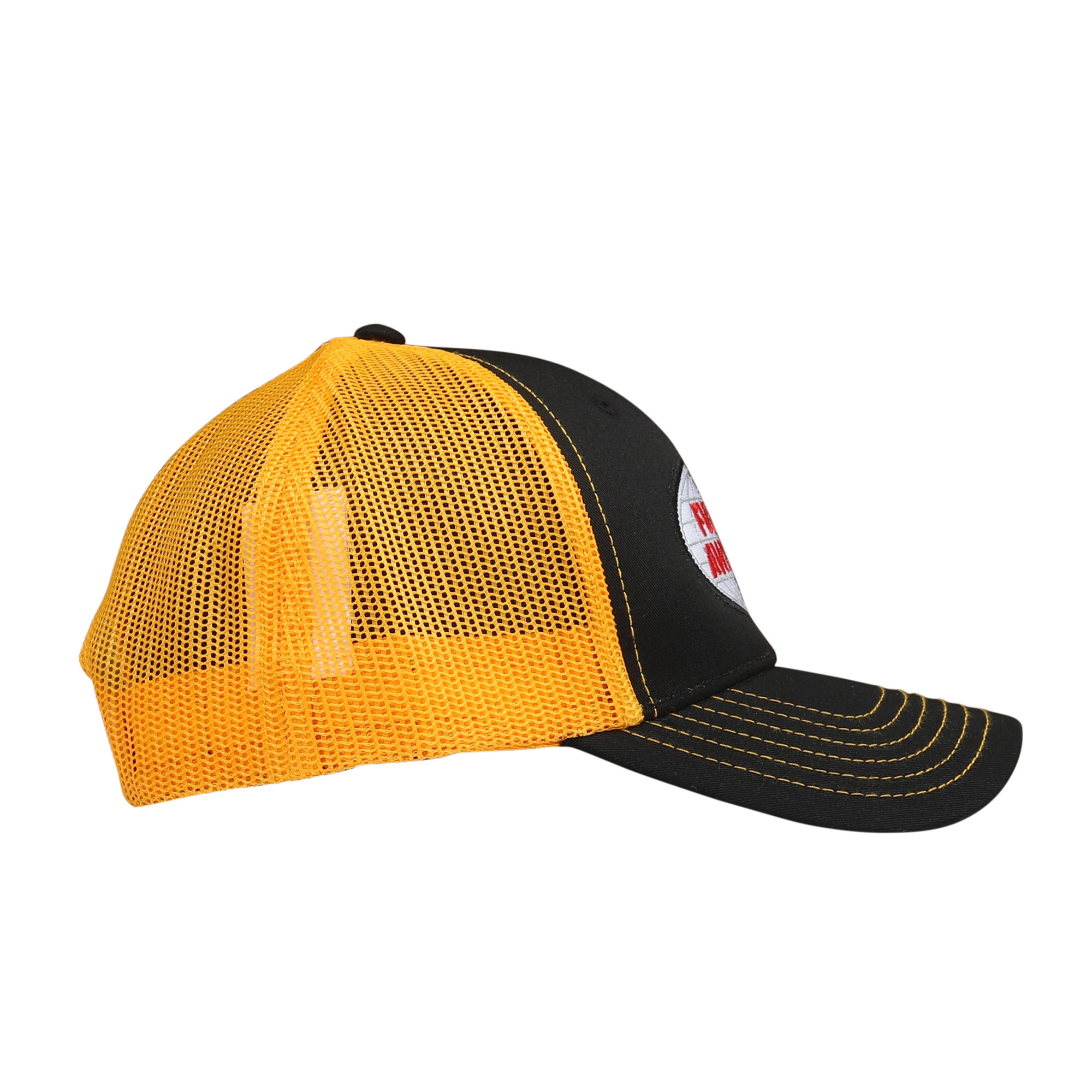 Mechanics Six Panel Mesh Hat - Black/Gold product photo