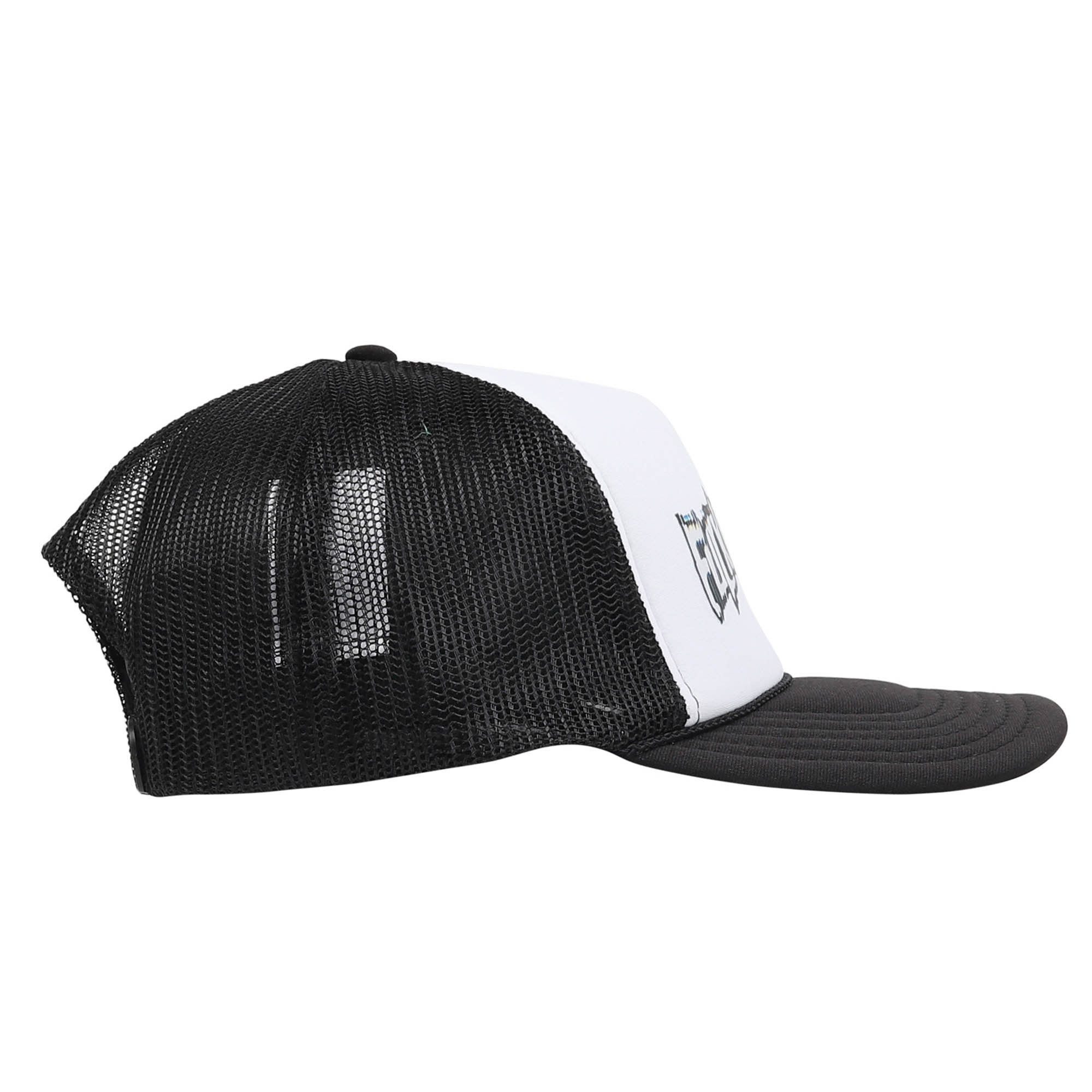 Scanner Warp Stamp Trucker Hat - Black product photo
