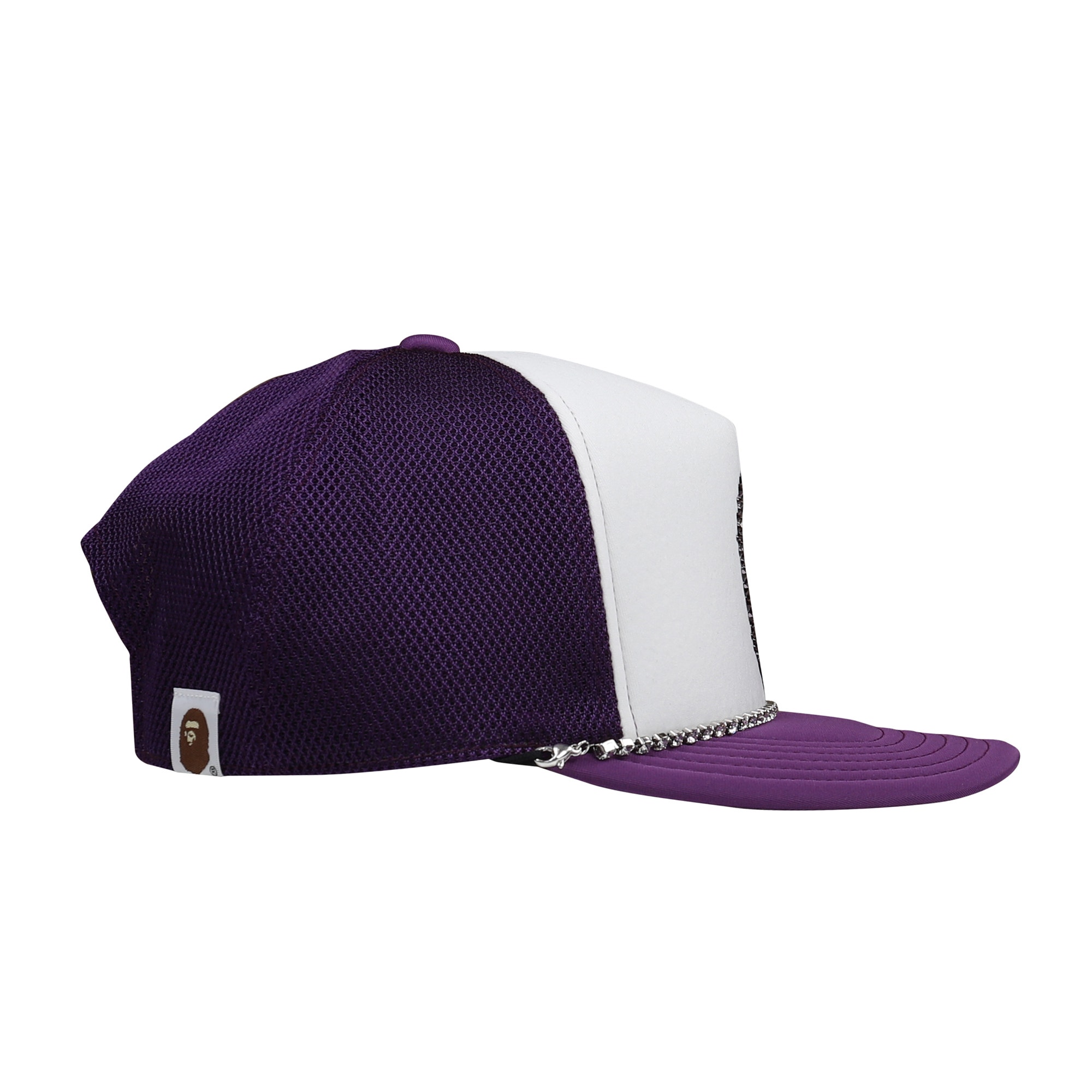 Swarovski Ape Head Mesh Cap - Purple product photo