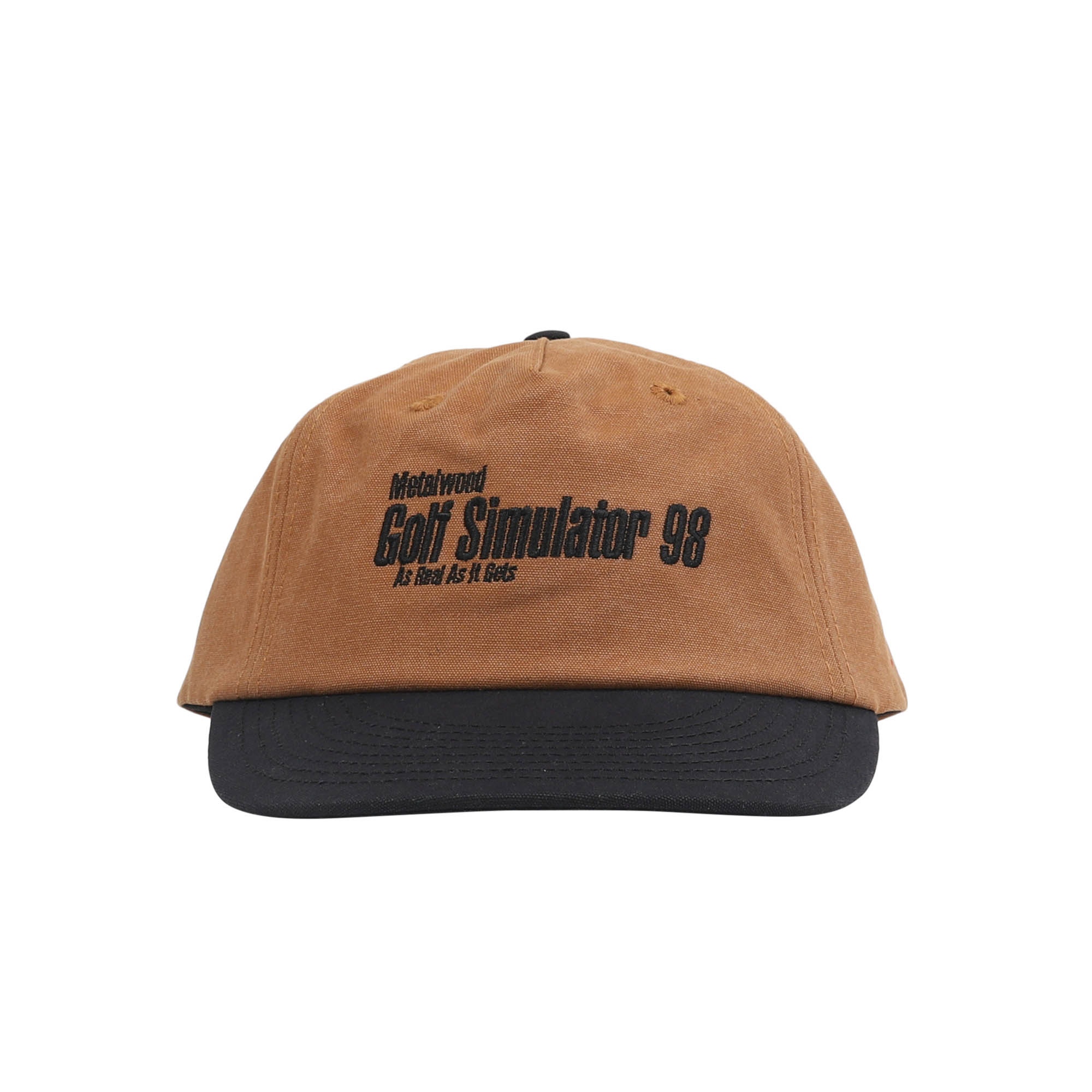 Simulator 98 5-Panel Snapback Hat - Pumpkin product photo