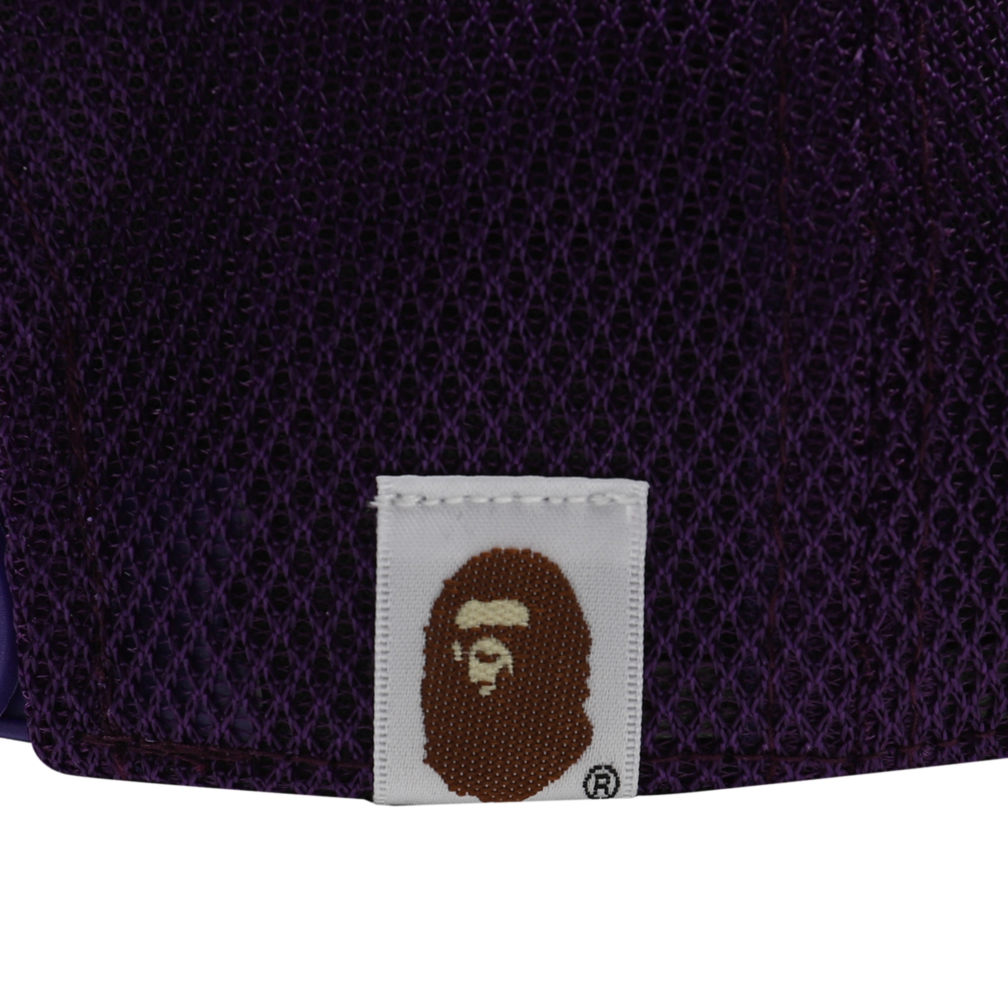 Swarovski Ape Head Mesh Cap - Purple product photo
