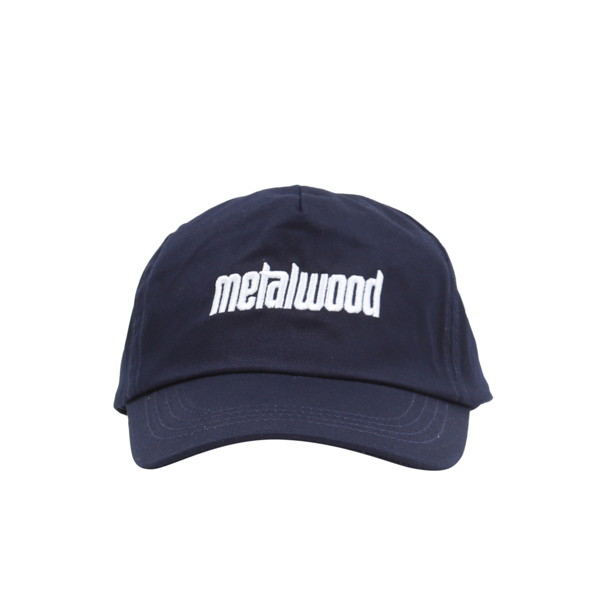 Metal Logo 5-Panel Hat - Navy product photo