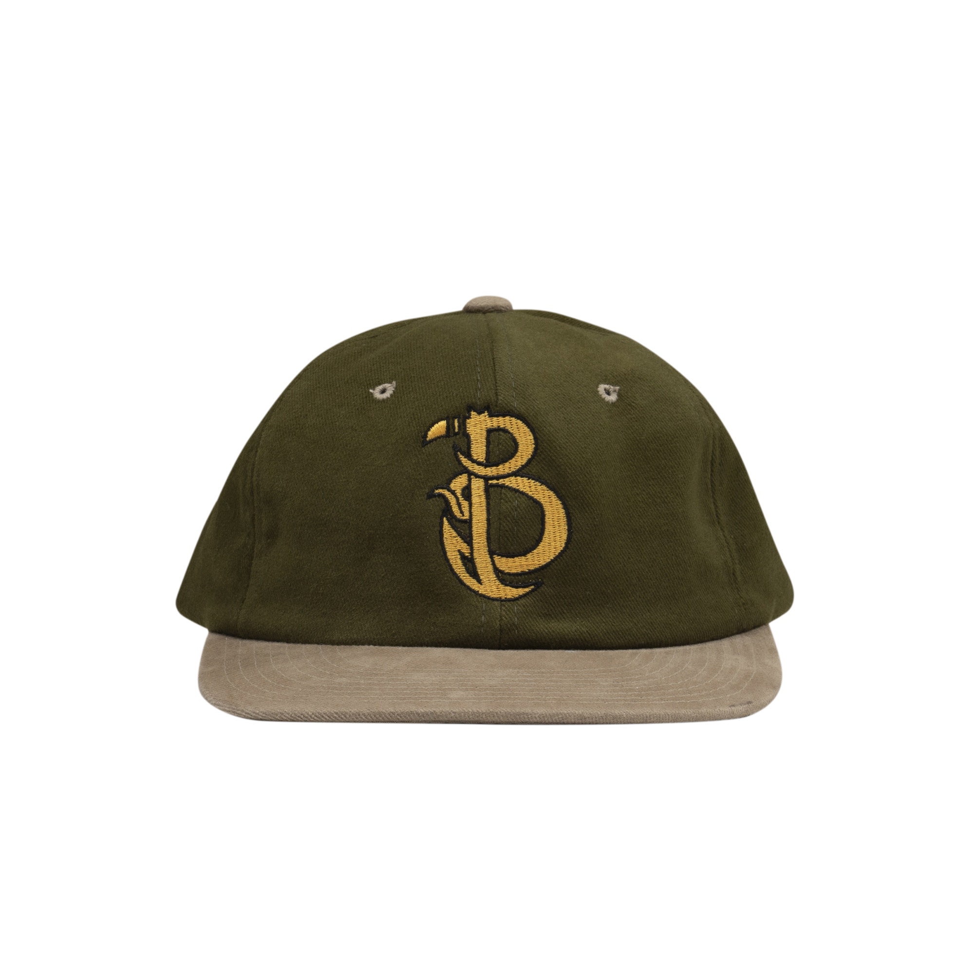 Cap B Snapback - Green/Beige product photo