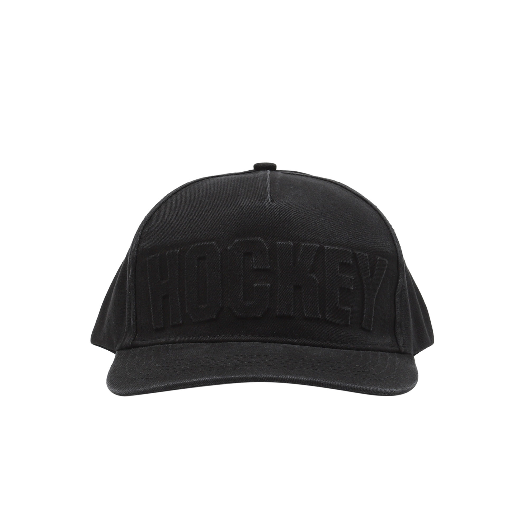 Hockey Embossed Hat - Black Denim product photo