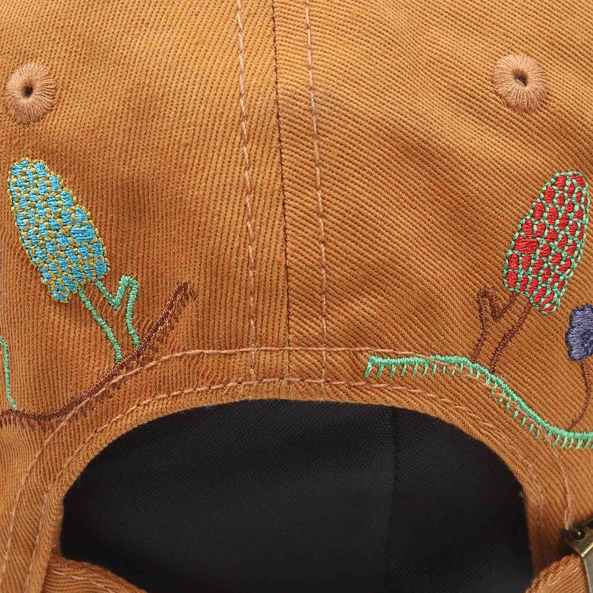 Plato Wool 6 Panel Cap - Nutmeg product photo