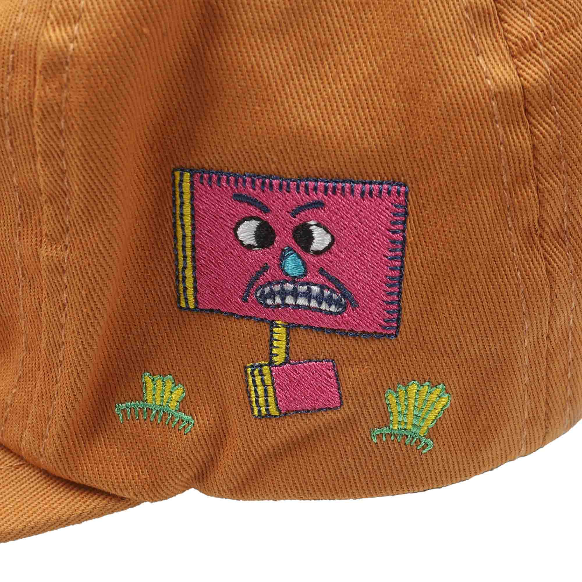 Plato Wool 6 Panel Cap - Nutmeg product photo