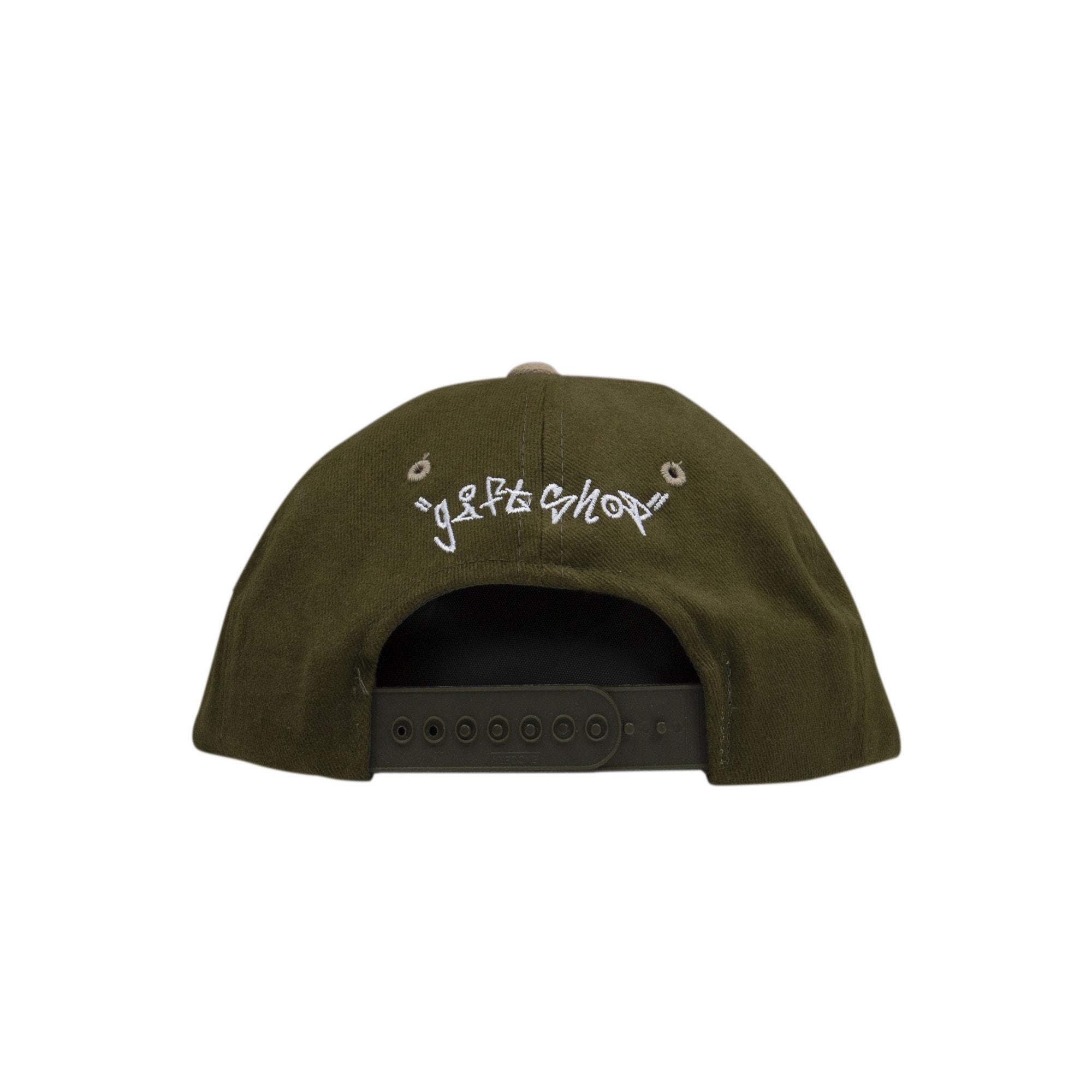 Cap B Snapback - Green/Beige product photo