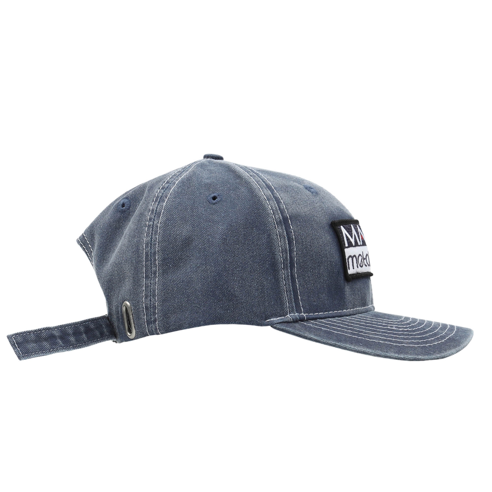 Contrast Stitch 6-Panel Hat - Navy product photo