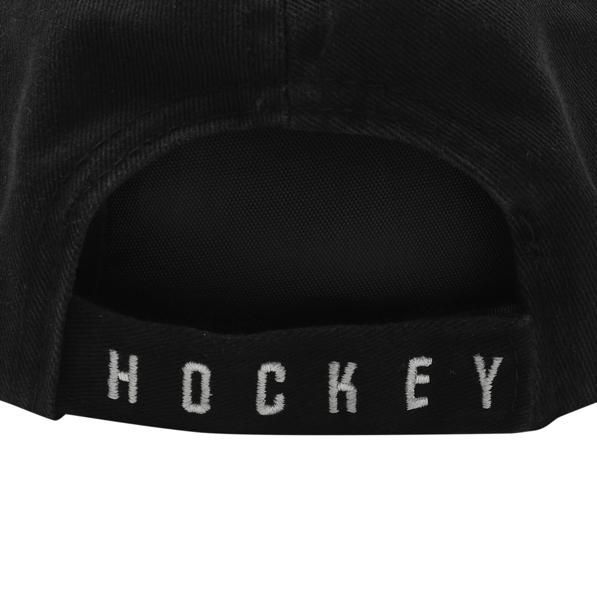 Hockey Embossed Hat - Black Denim product photo