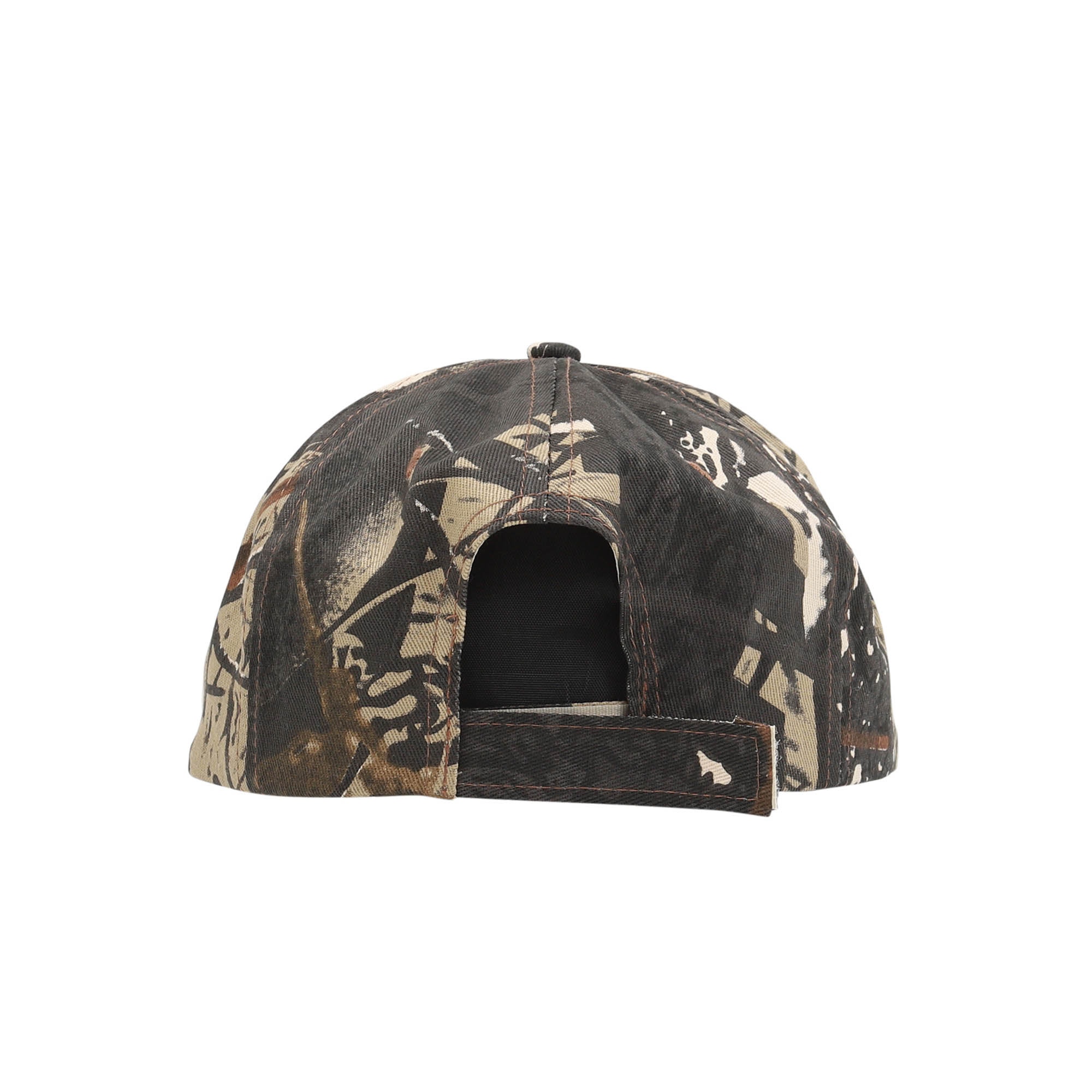 Metal Logo 5-Panel Hat - Real Leaf Camo product photo