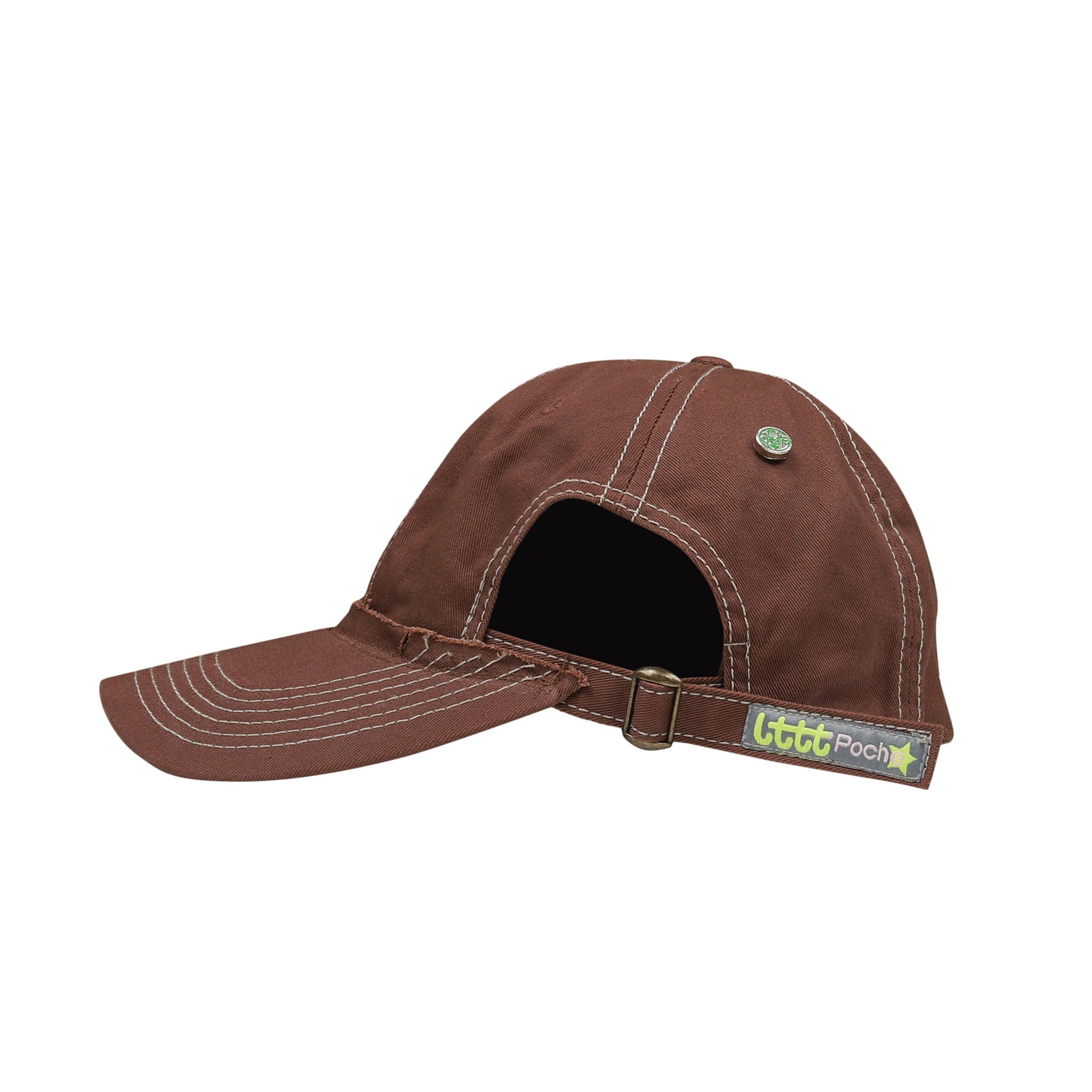 Brim Swivel 018 Cap - Brown Metallic product photo