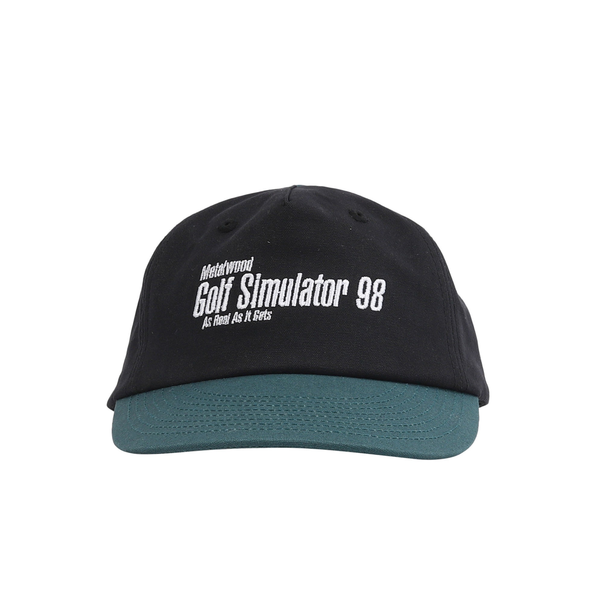 Simulator 98 5-Panel Snapback Hat - Black product photo