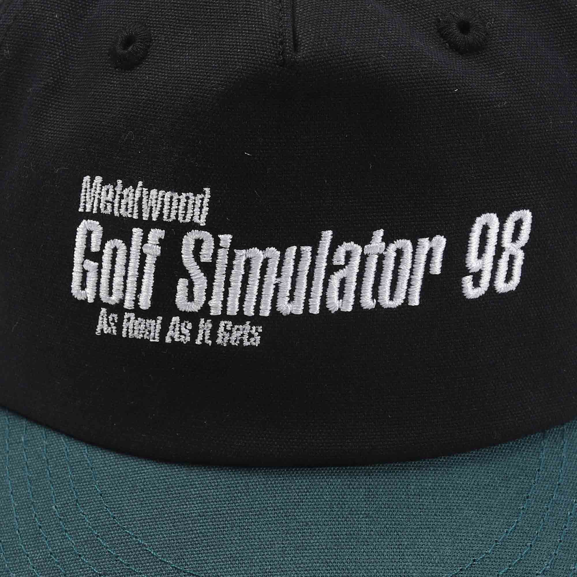 Simulator 98 5-Panel Snapback Hat - Black product photo
