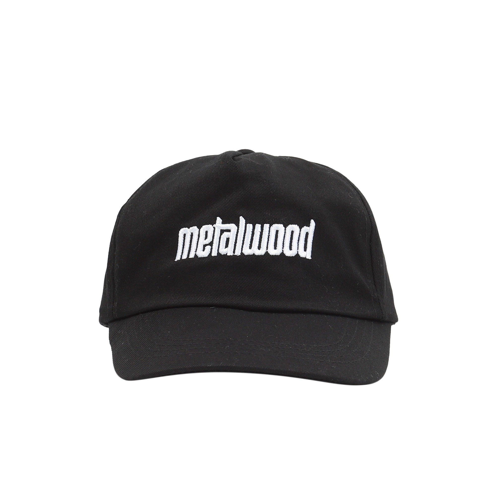 Metal Logo 5-Panel Hat - Black product photo