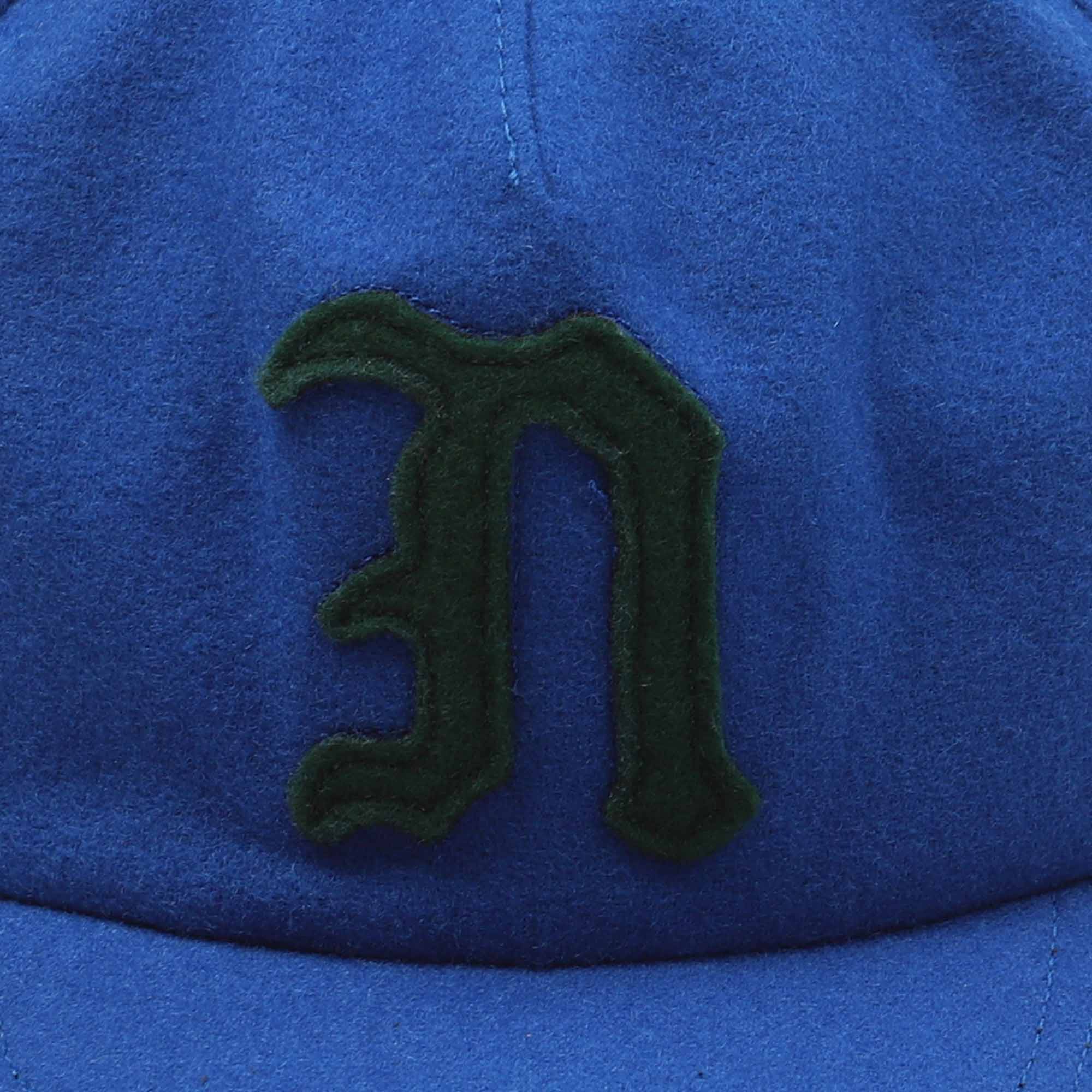 Melton 5-Panel Hat - Blue product photo